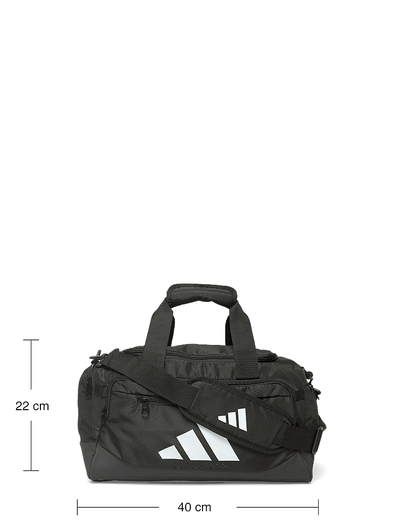 adidas Performance - TRA DEF DUF XS - träningsväskor - black/white - 3