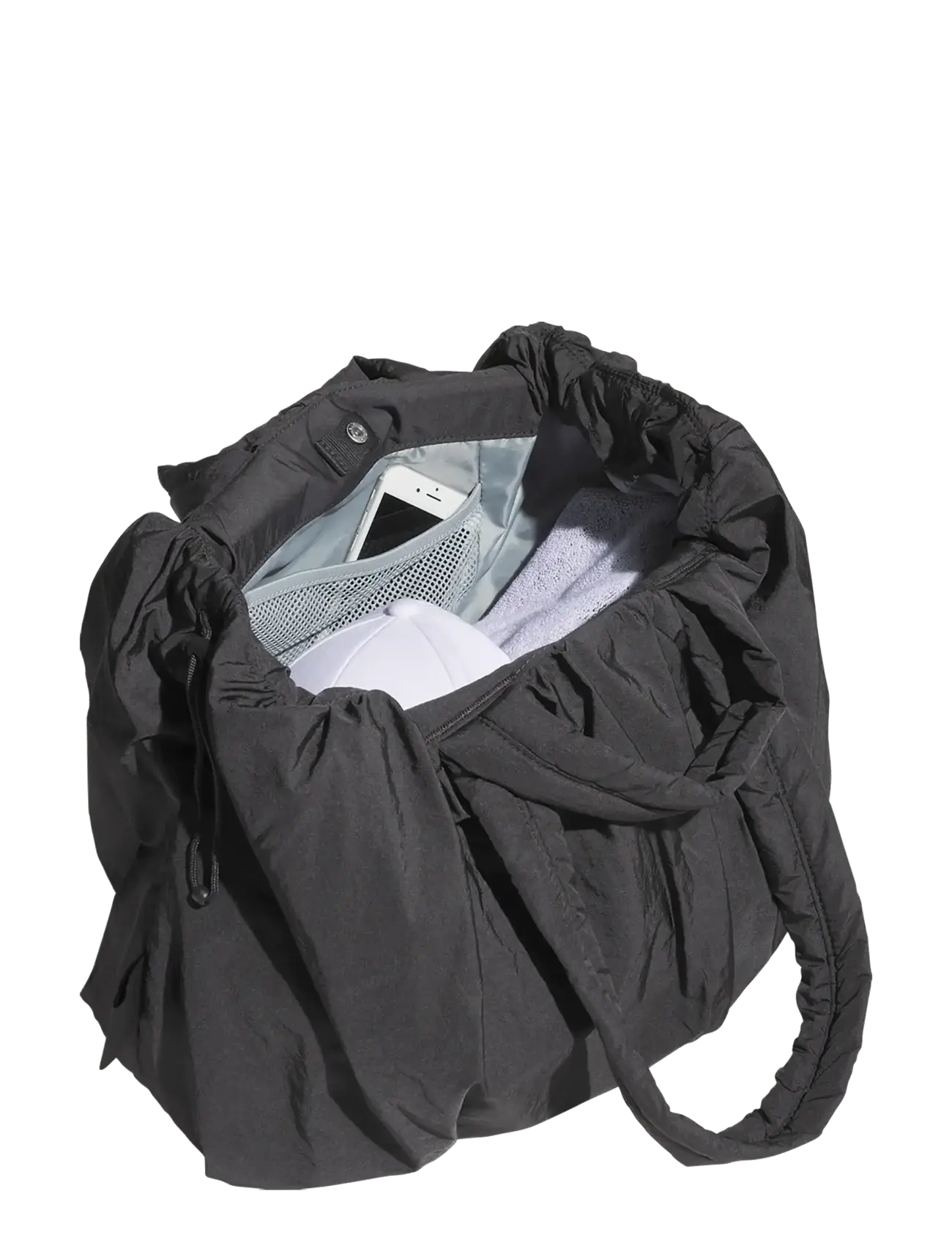 adidas Performance - W MH TOTE BAG - totes - carbon - 2