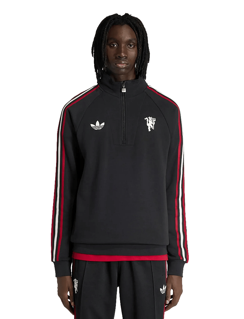 adidas Performance - MUFC OG HZIP - oberteile - black - 2