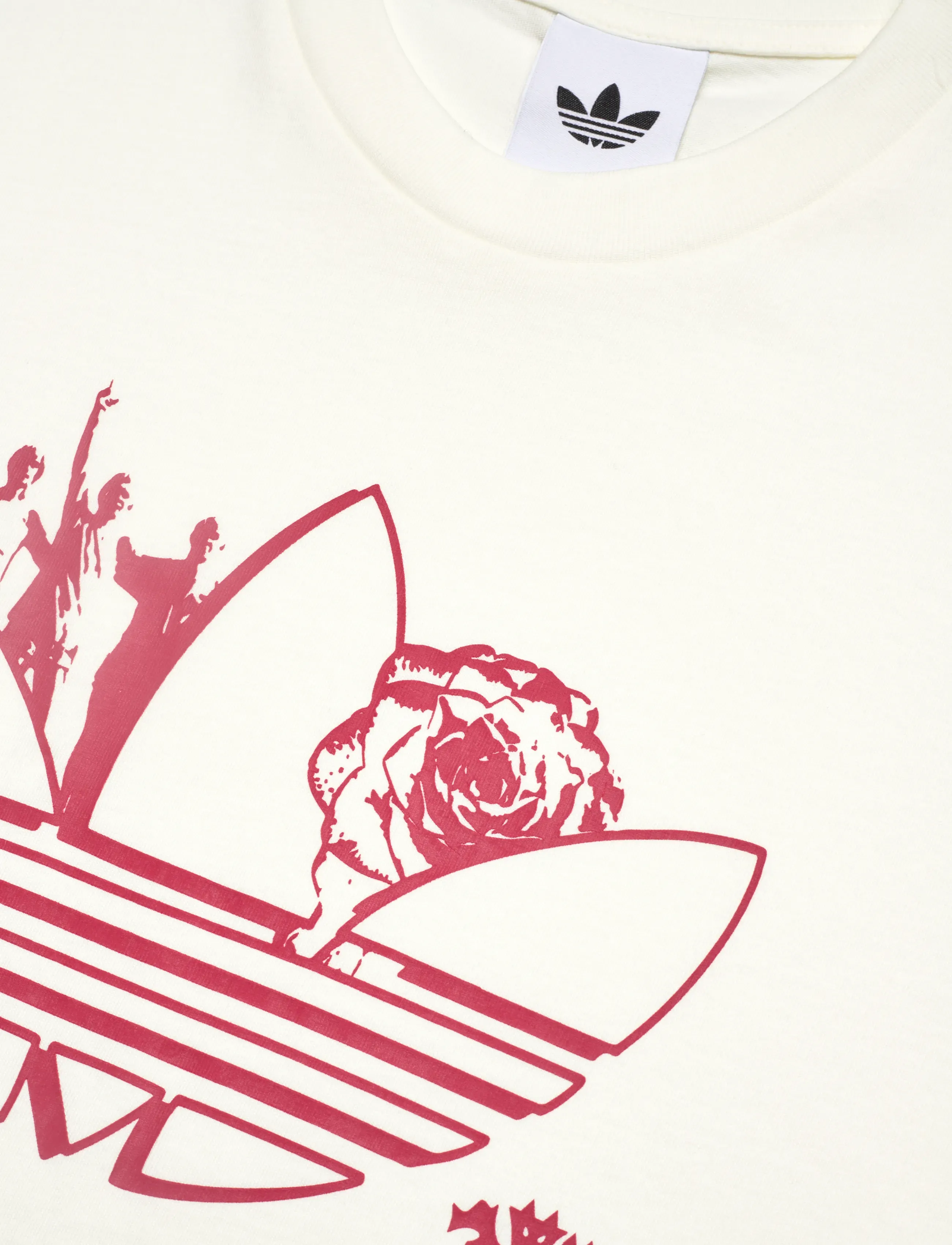 adidas Performance - MUFC GR TEE - t-shirts - owhite - 2