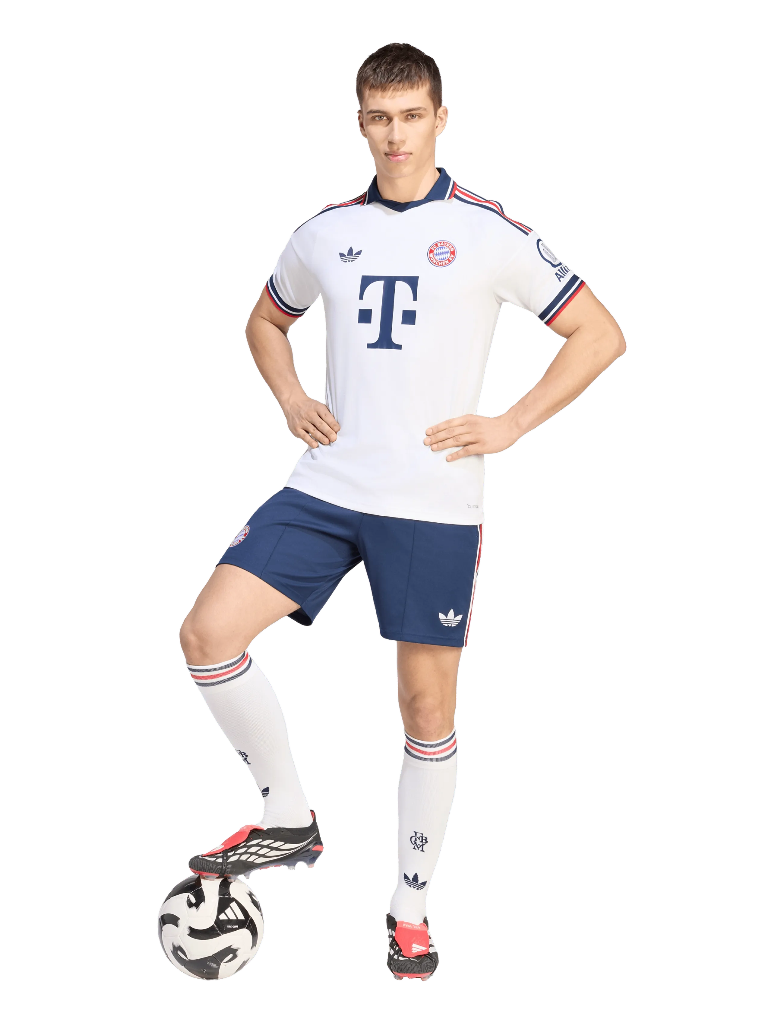 adidas Performance Fc Bayern München Away Jersey 26/27, Herren, Fußballtrikot, Weiß, Gr.XXL