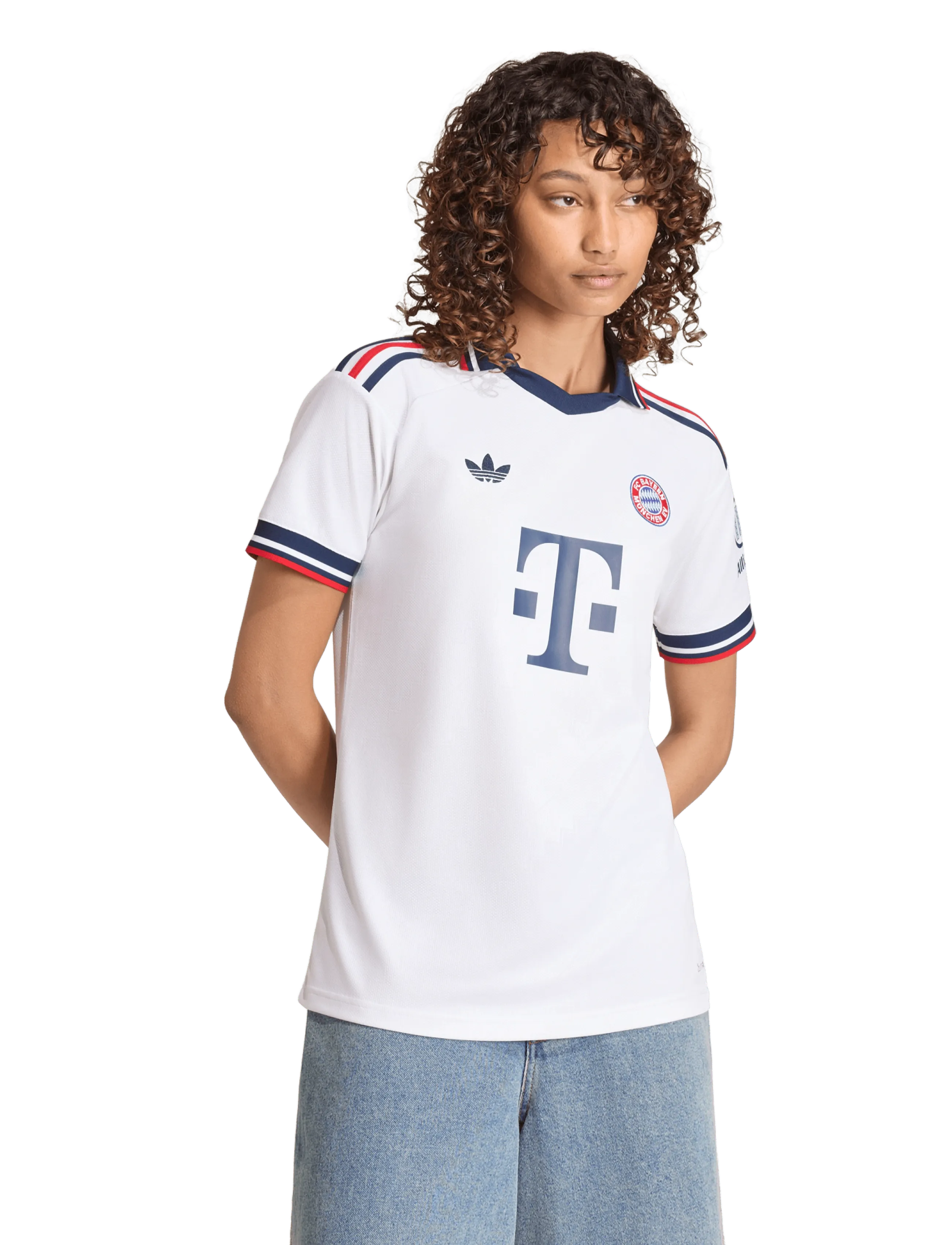 adidas Performance FCB A JSY W - Fotbollströjor - WHITE / white