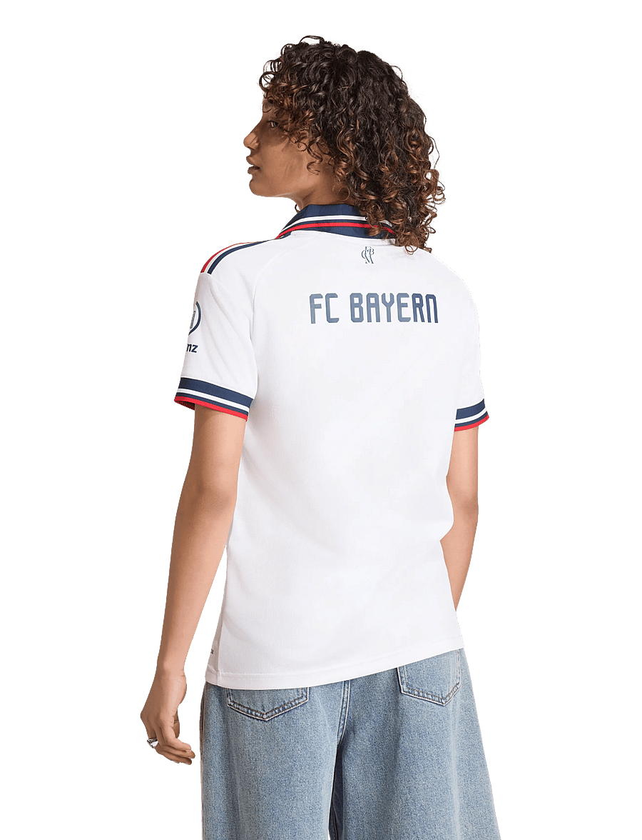 adidas Performance - FC Bayern München Away Jersey Women 26/27 - fotbollströjor - white - 3