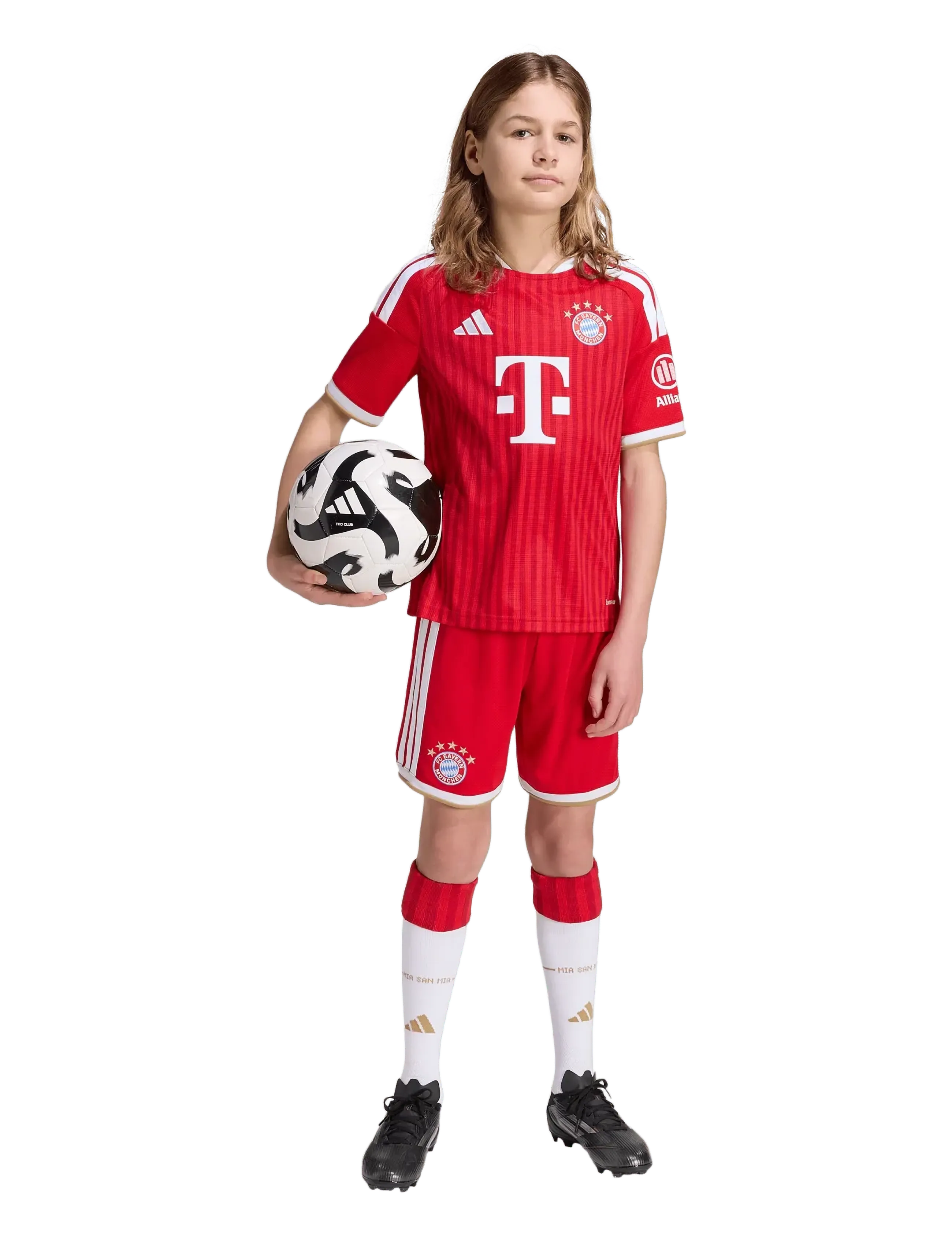 adidas Performance Fcb H Sho Y, Børn, Junior Fodboldshorts, Rød, Str: 164