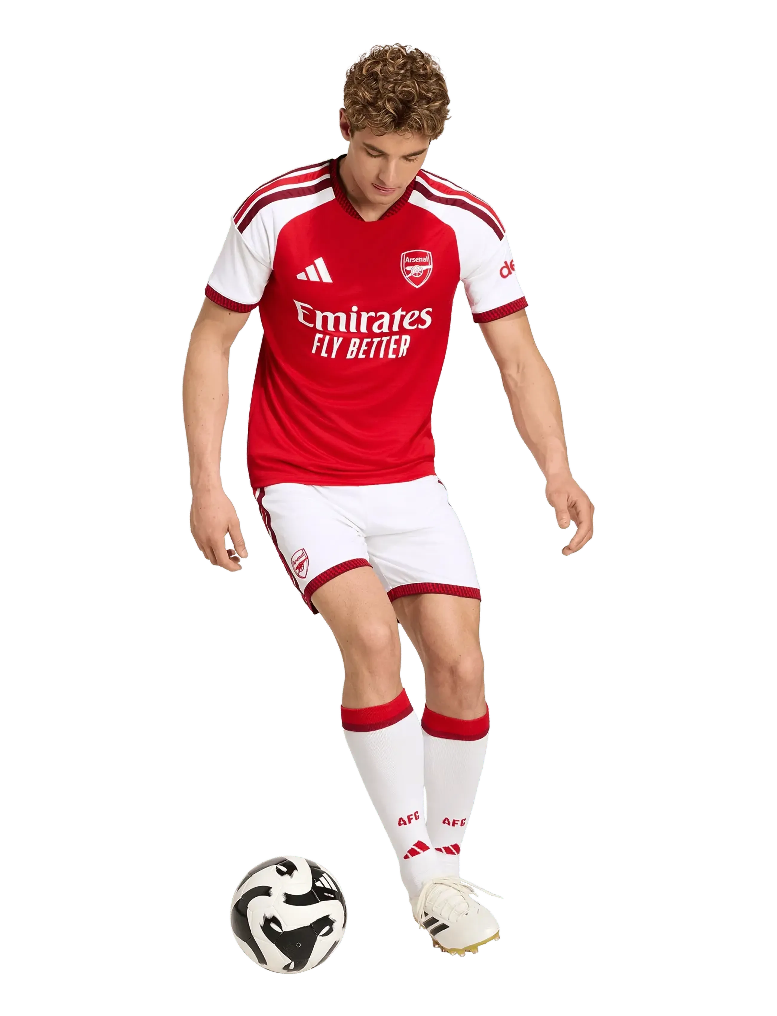 adidas Performance Arsenal F.c. Home Short, Mænd, Fodboldshorts, Hvid, Str: XXXL