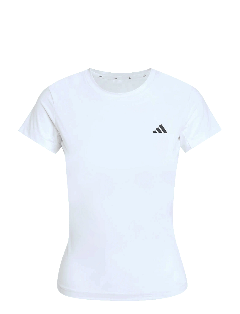 adidas Performance - PL ESS C TEE - t-shirts - white - 1