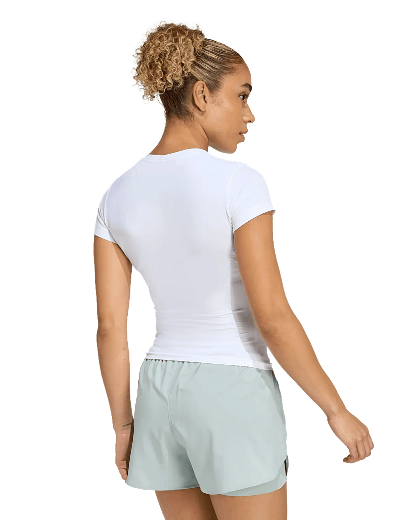 adidas Performance - PL ESS C TEE - t-shirts - white - 5