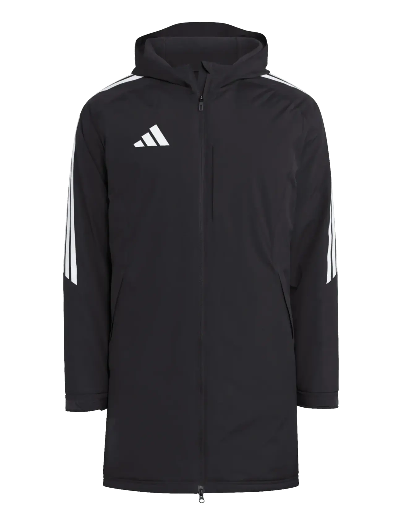 adidas Performance TIRO26 PARKA - Parkas - BLACK/WHITE / black