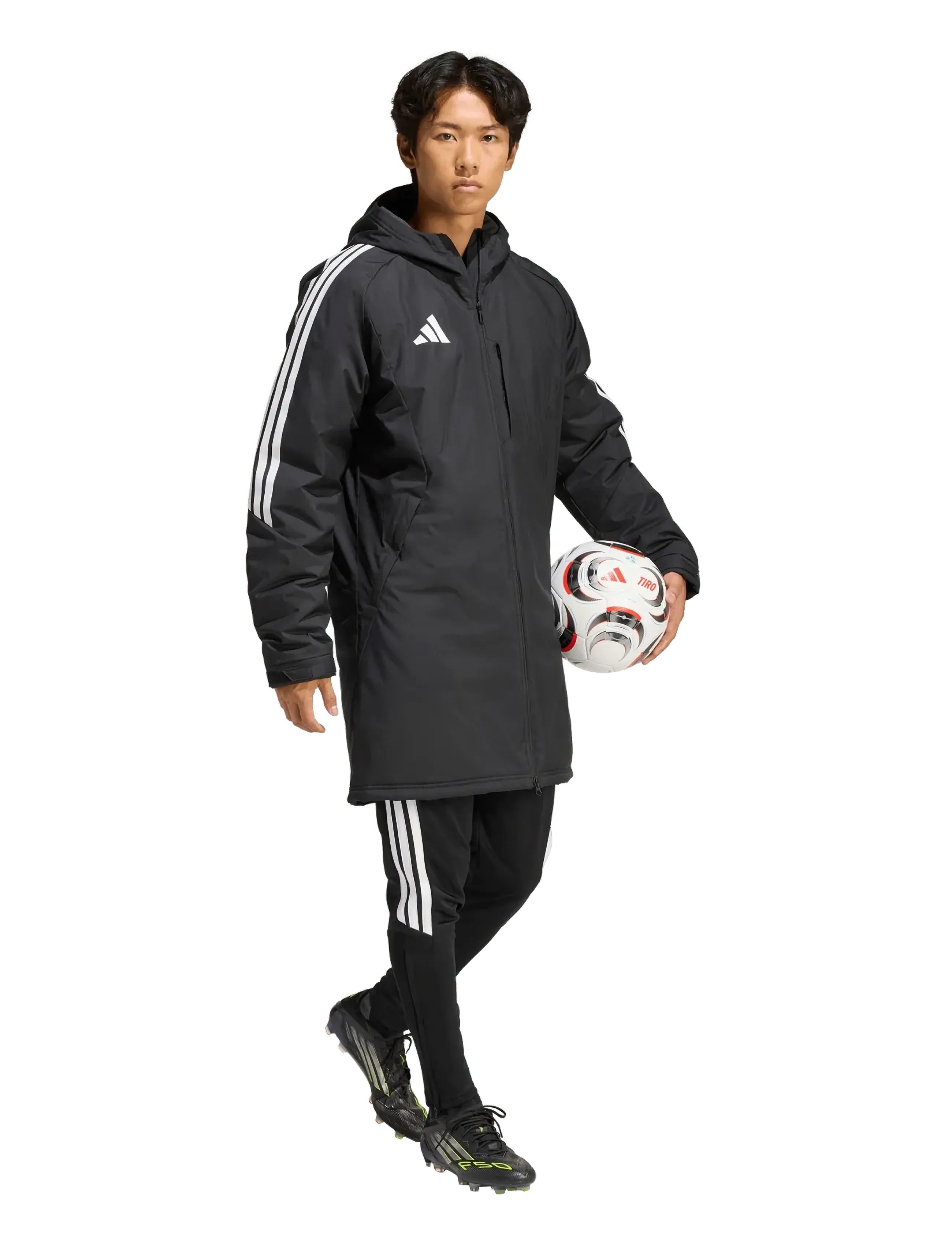 adidas Performance Tiro26 Parka, S, Black, Sport Jackets > Sport Parkas, Herre