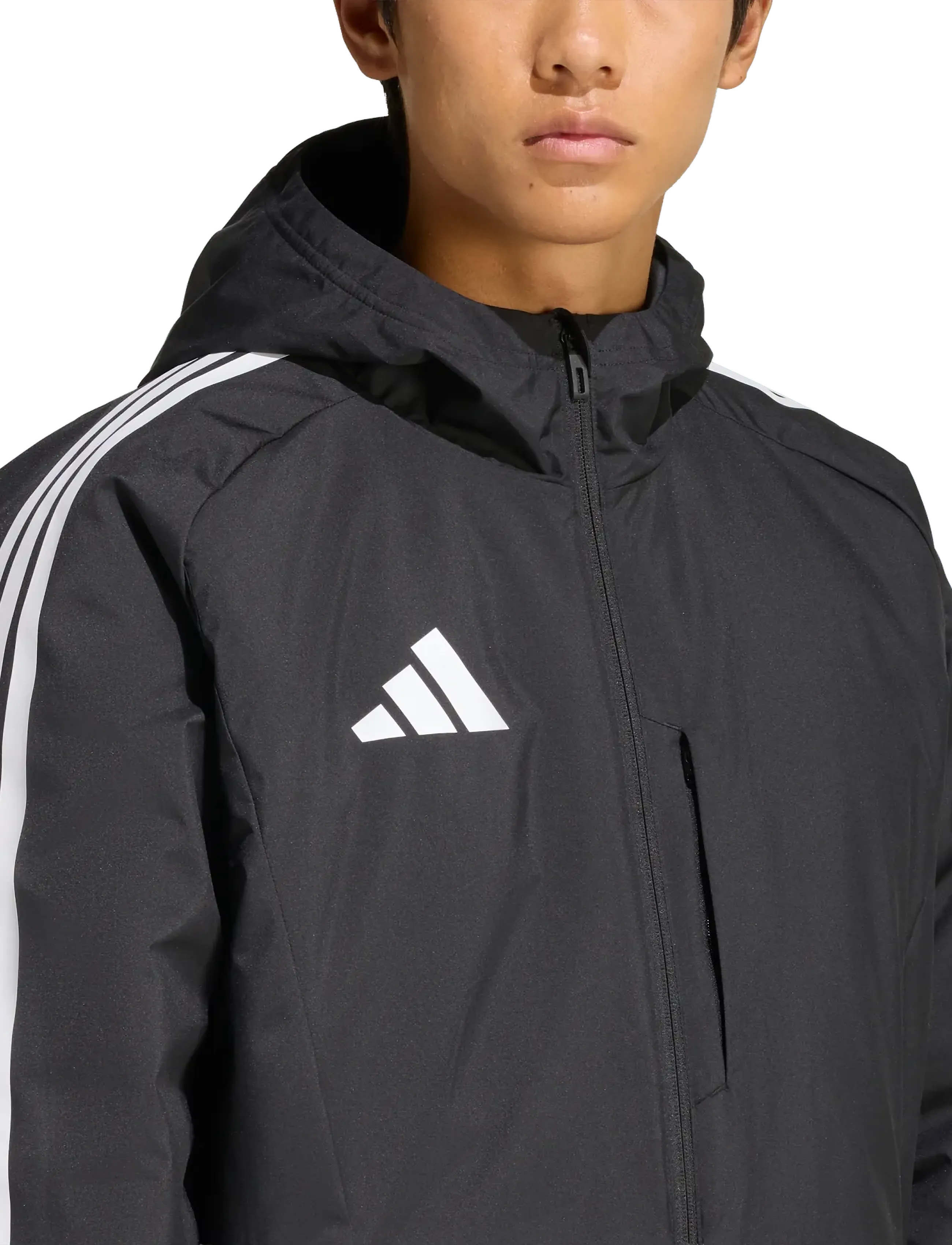 adidas Performance - TIRO26 PARKA - black/white - 4