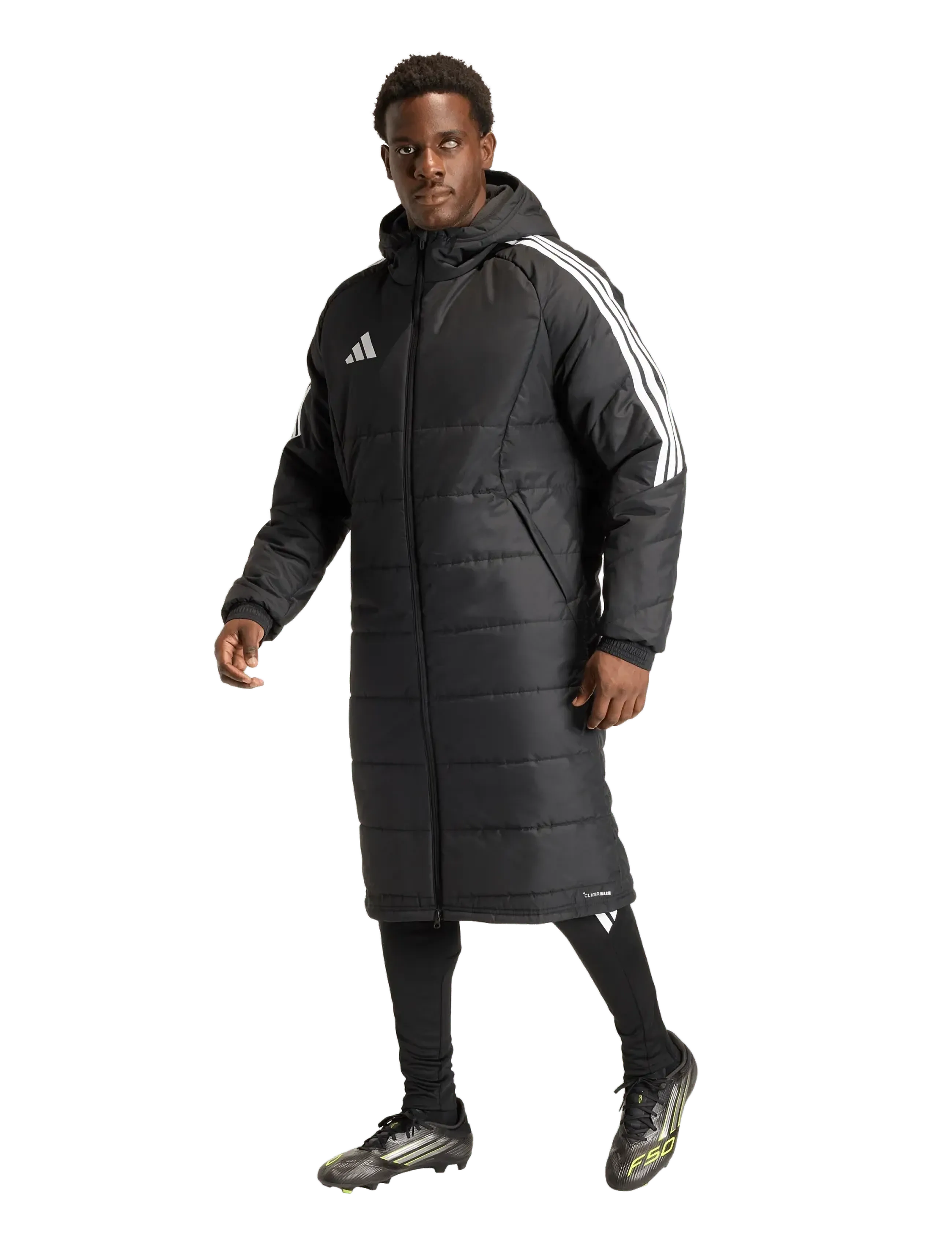 adidas Performance - TIRO26 L COAT - black/white - 2