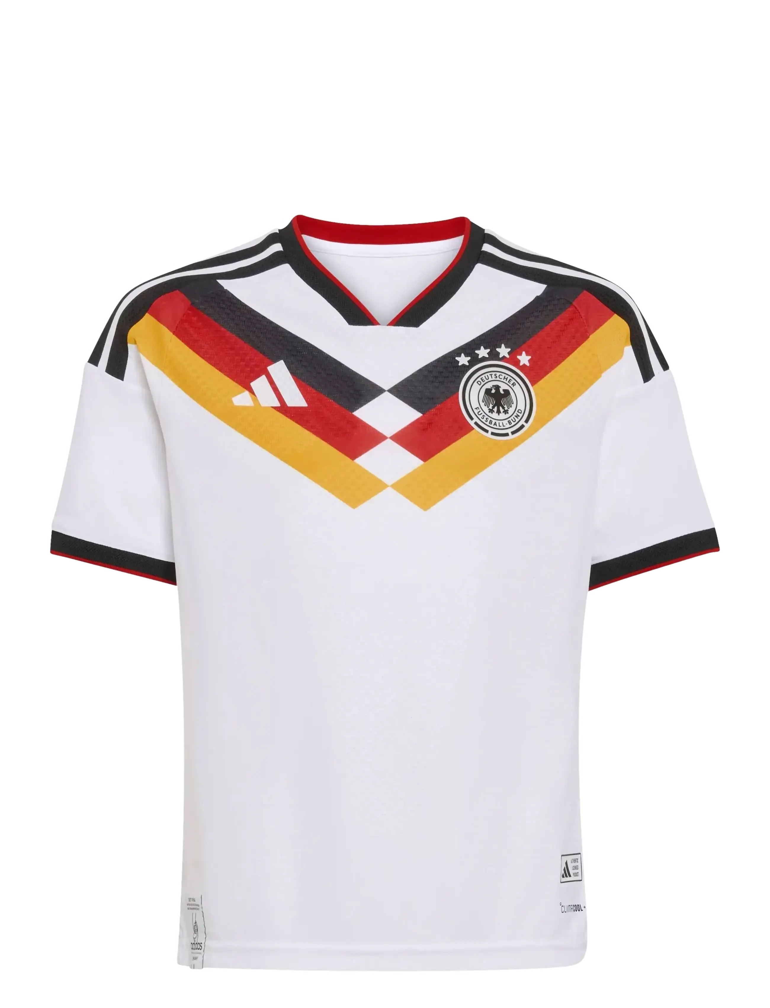 adidas Performance DFB H JSY Y - Teens 9 bis 14 Jahren - WHITE / white