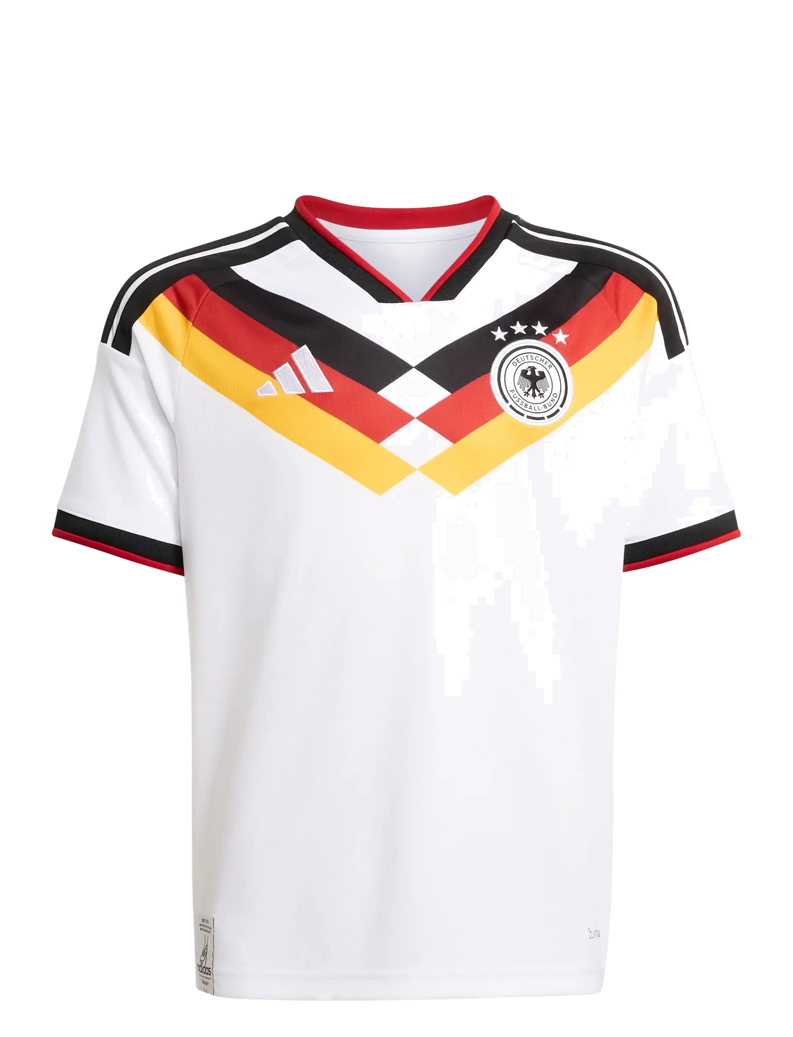 adidas Performance DFB H JSY Y - Fußballoberteile - WHITE / white