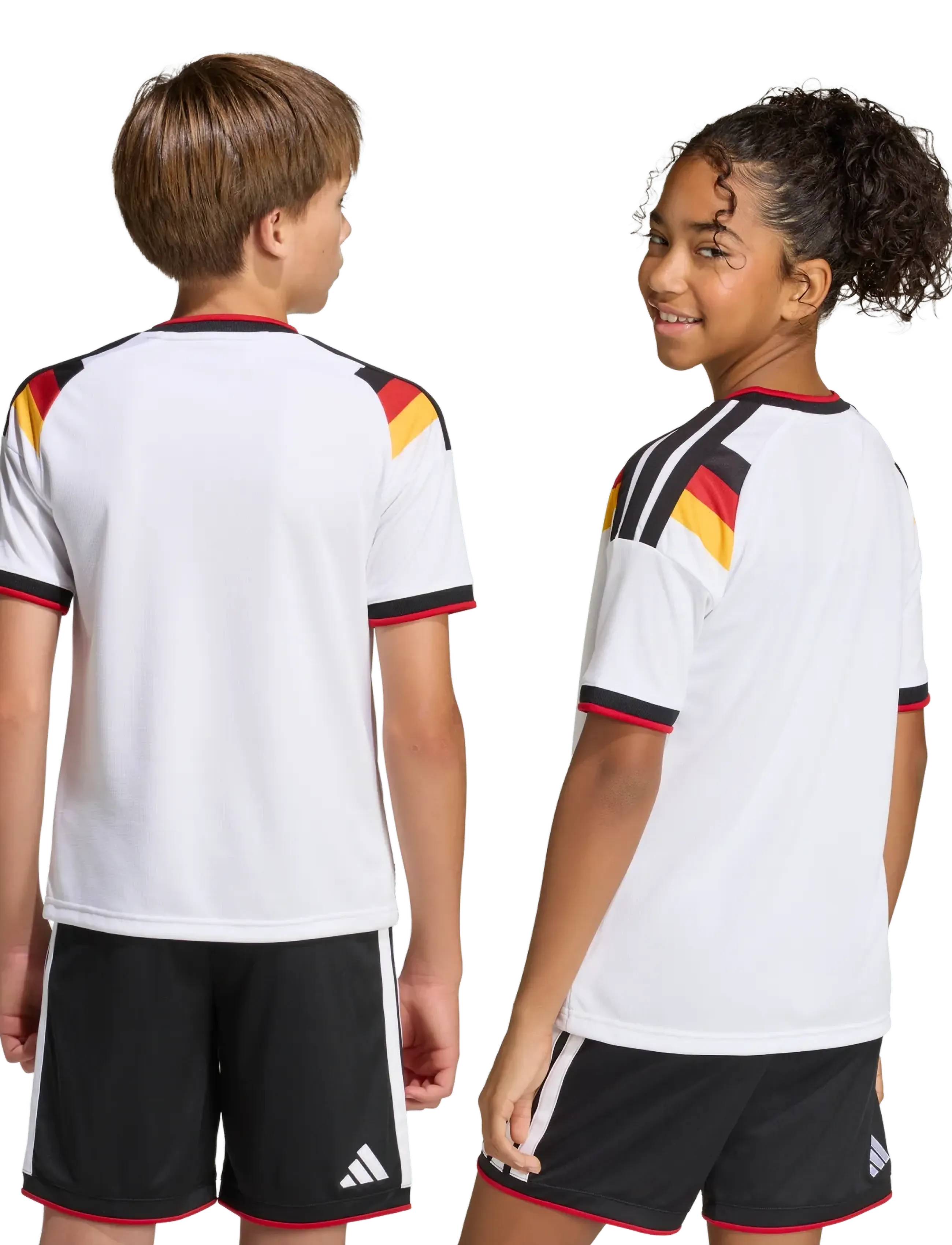 adidas Performance - DFB H JSY Y - sports tops - white - 4