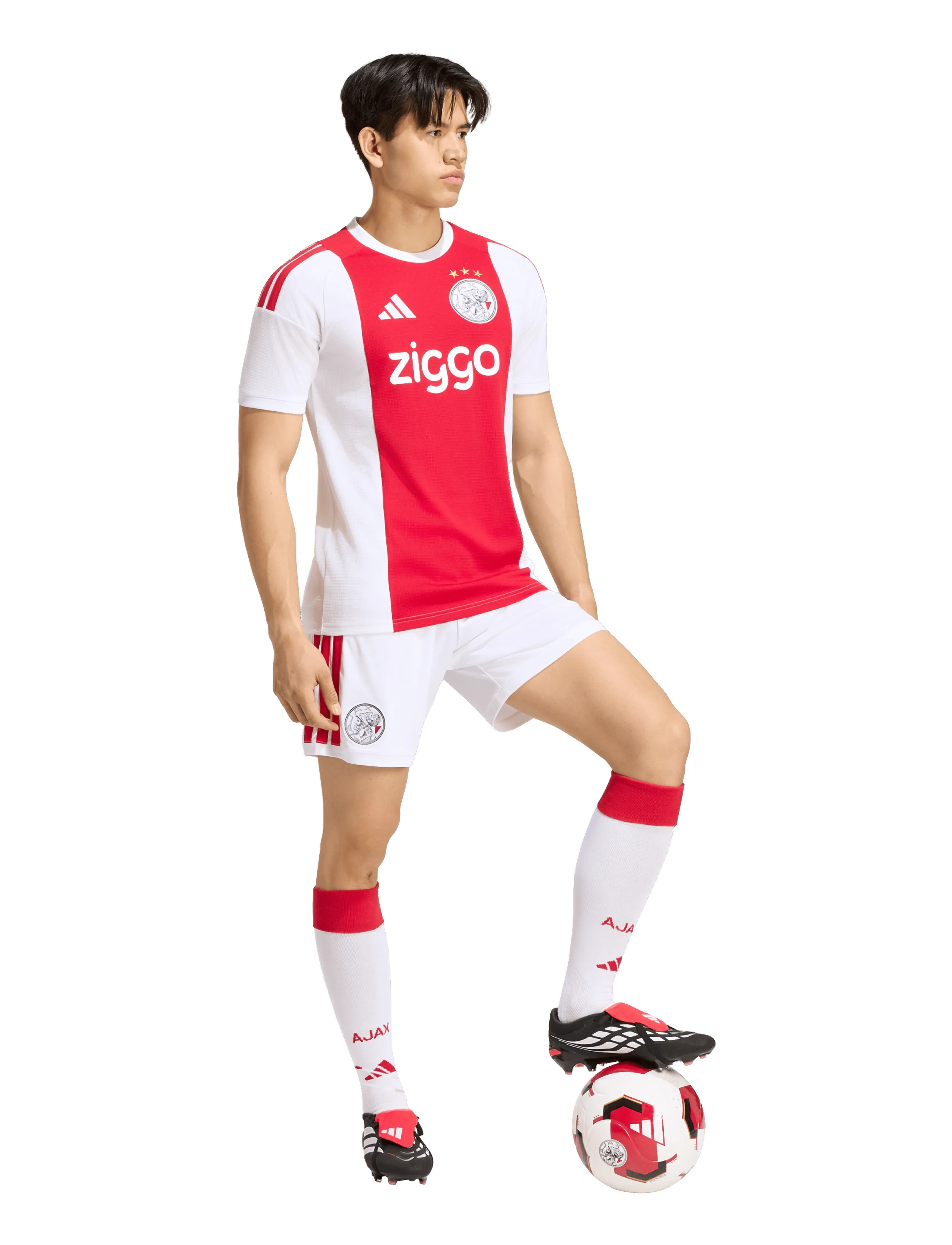 adidas Performance Ajax Home Jersey 26/27, Mænd, Fodboldtrøje, Hvid, Str: XL
