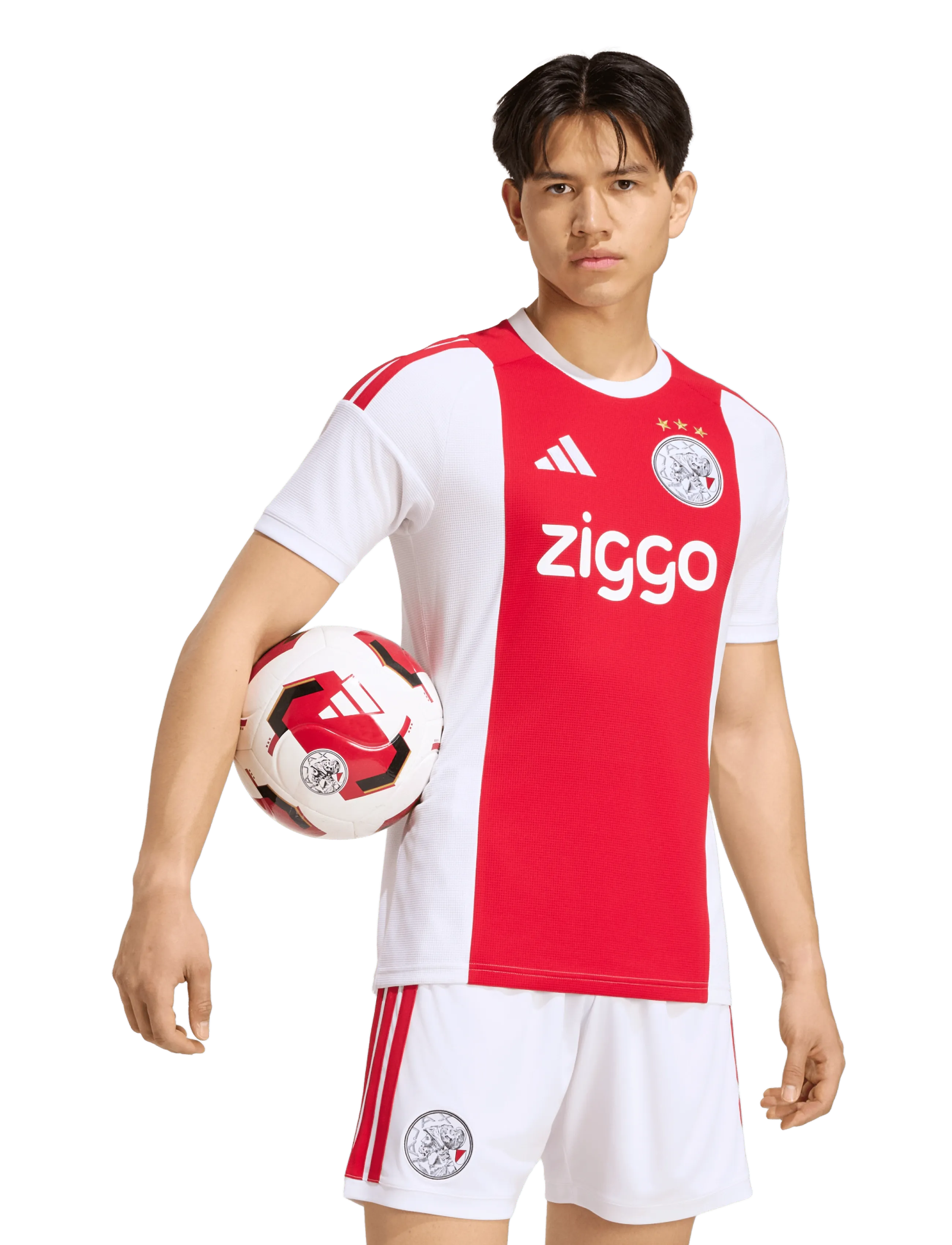 adidas Performance - AJAX Home Jersey 26/27 - fußballoberteile - white - 3