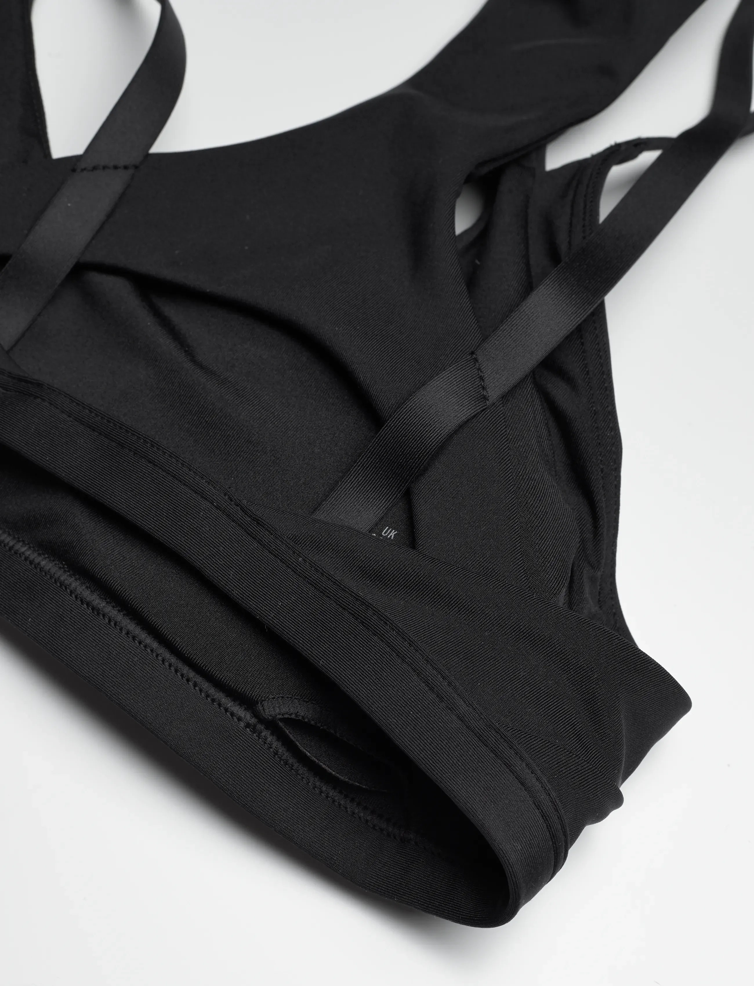 adidas Performance - OPT STRP LS BRA - sport - black - 2