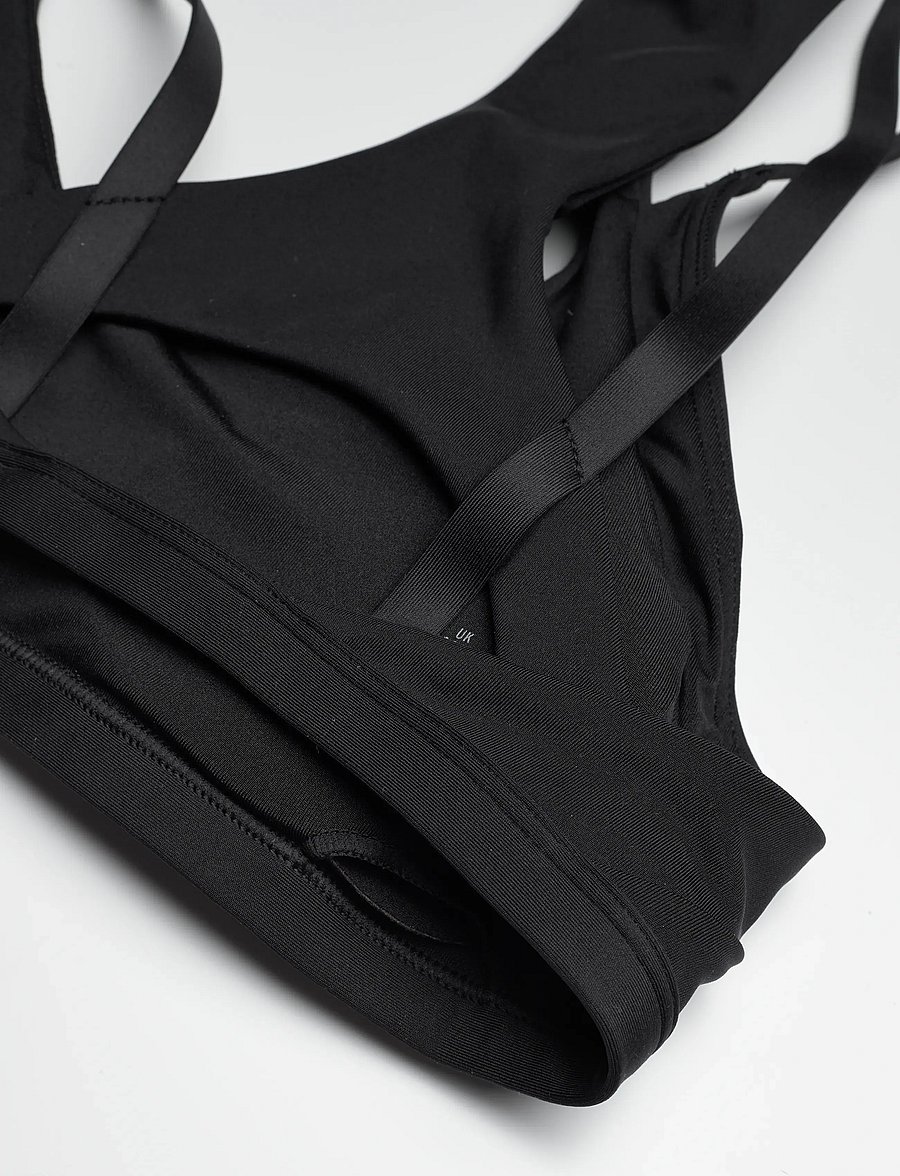 adidas Performance - OPT STRP LS BRA - sports-bh'er - black - 2