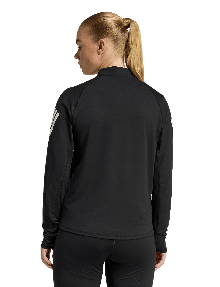 adidas Performance - ADI365/// ZIP W - aluskihina kantavad alussärgid - black - 2