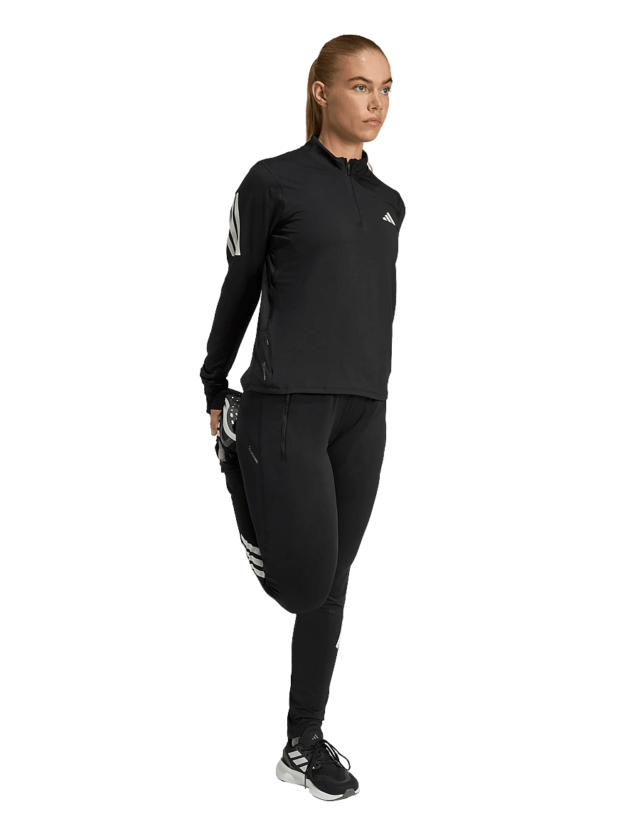 adidas Performance - ADI365/// ZIP W - aluskihina kantavad alussärgid - black - 5