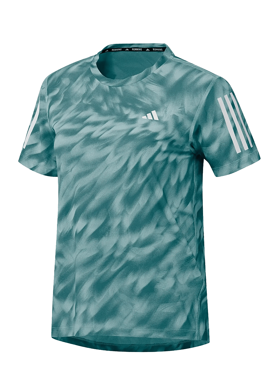 adidas Performance - OTR AOP TEE W - vaatteet - halmin/minton - 1