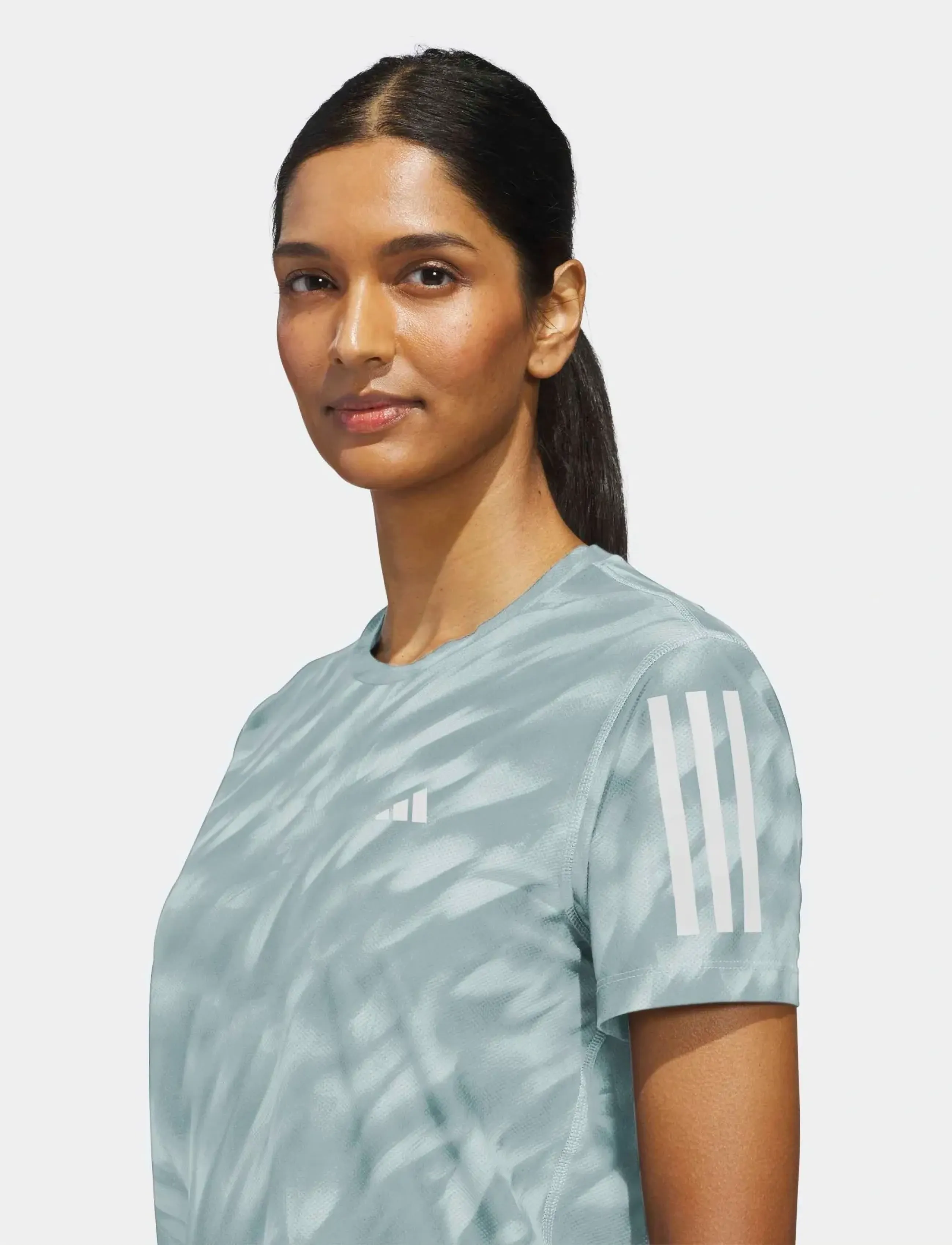 adidas Performance - OTR AOP TEE W - t-shirts - halmin/minton - 3