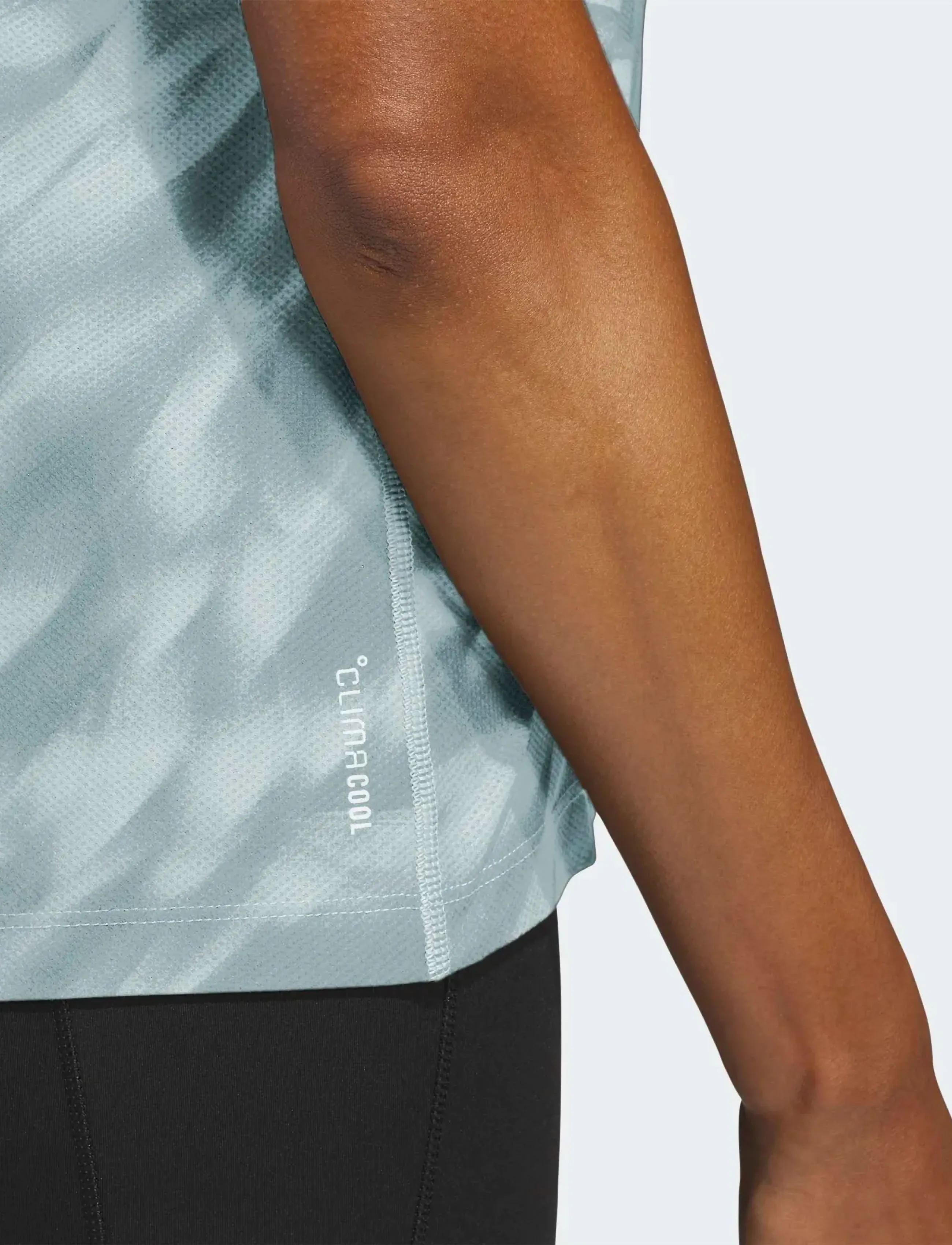 adidas Performance - OTR AOP TEE W - t-shirts - halmin/minton - 5