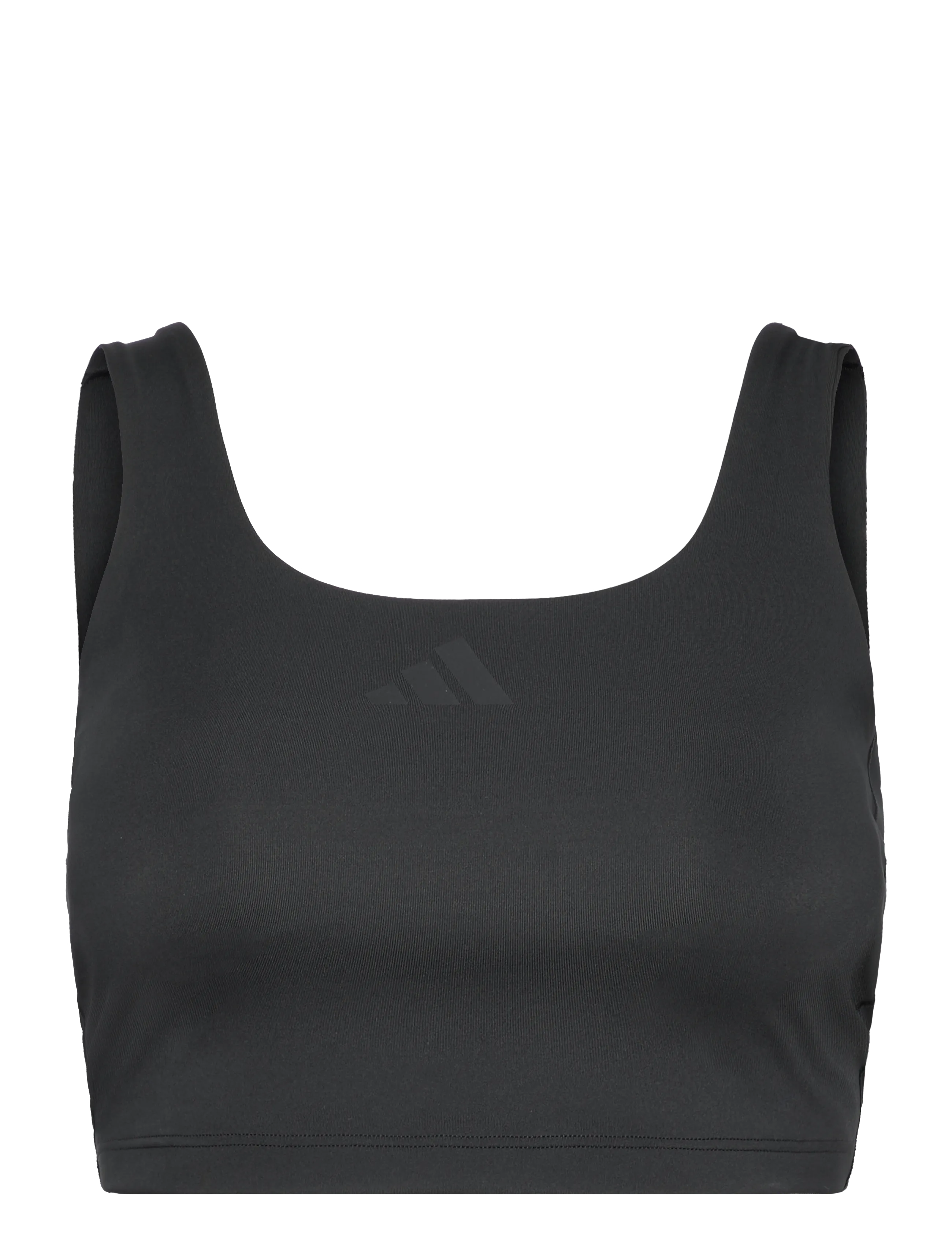 adidas Performance OPTIME Bra Tank - Toppar & T-shirts - BLACK / black