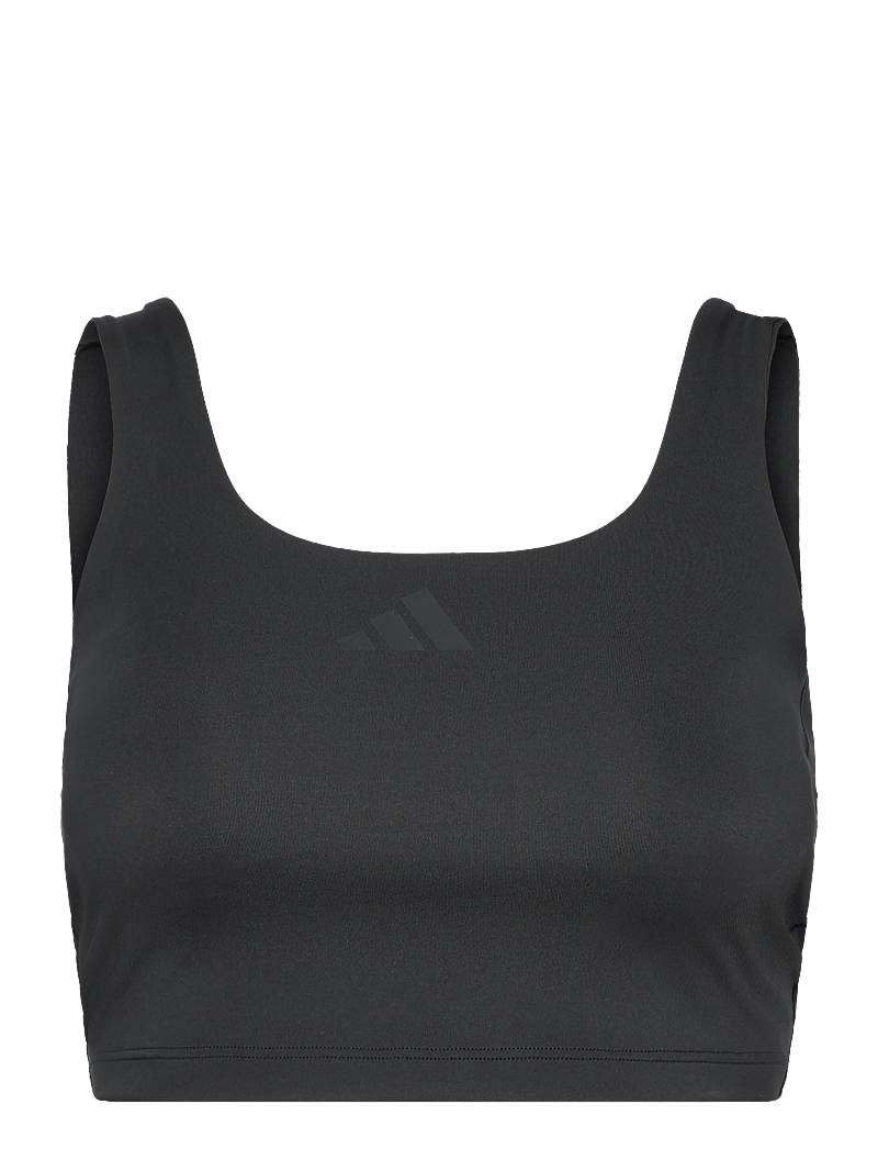 adidas Performance - OPTIME Bra Tank - nabapluusid - black - 0