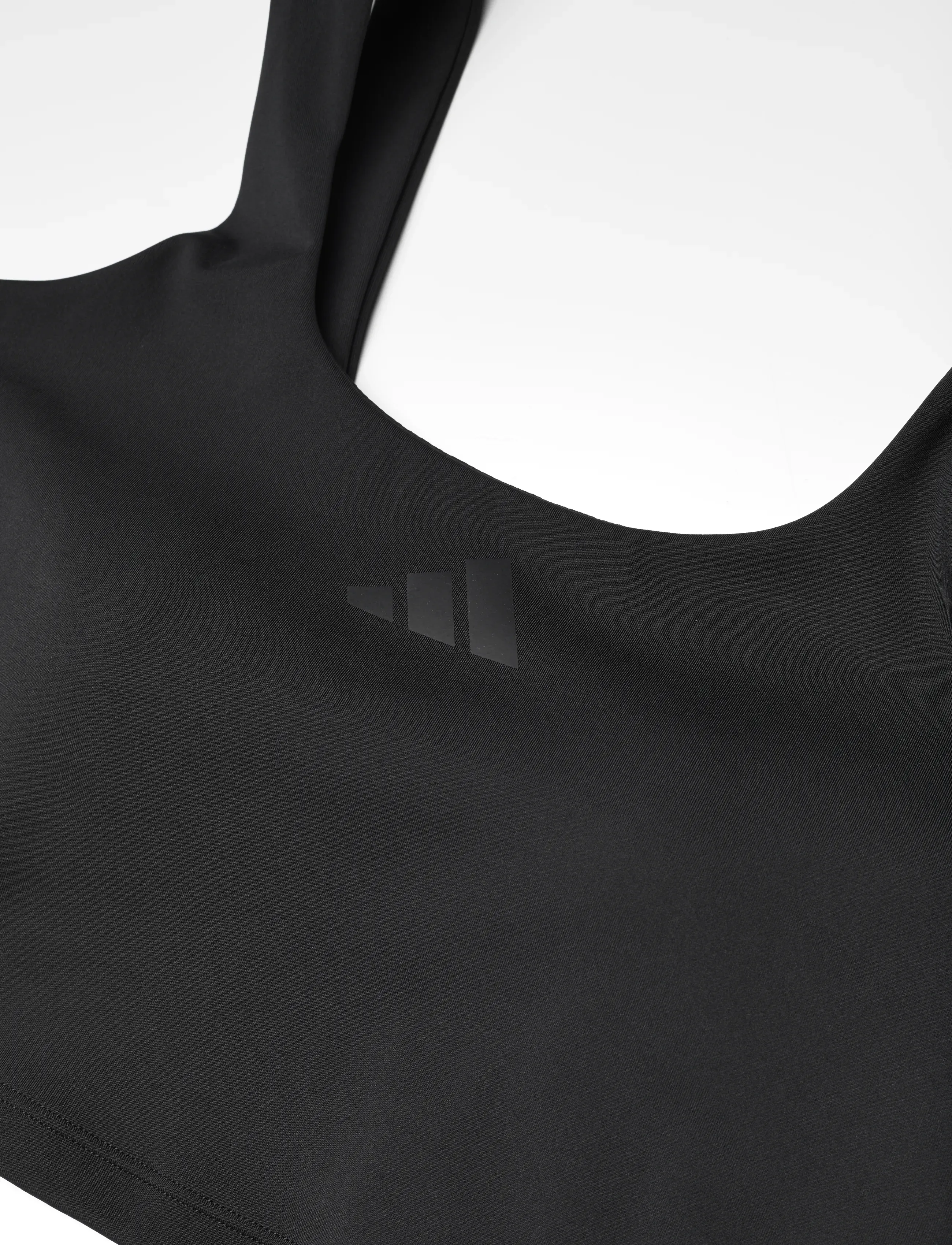 adidas Performance - OPTIME Bra Tank - crop tops - black - 2