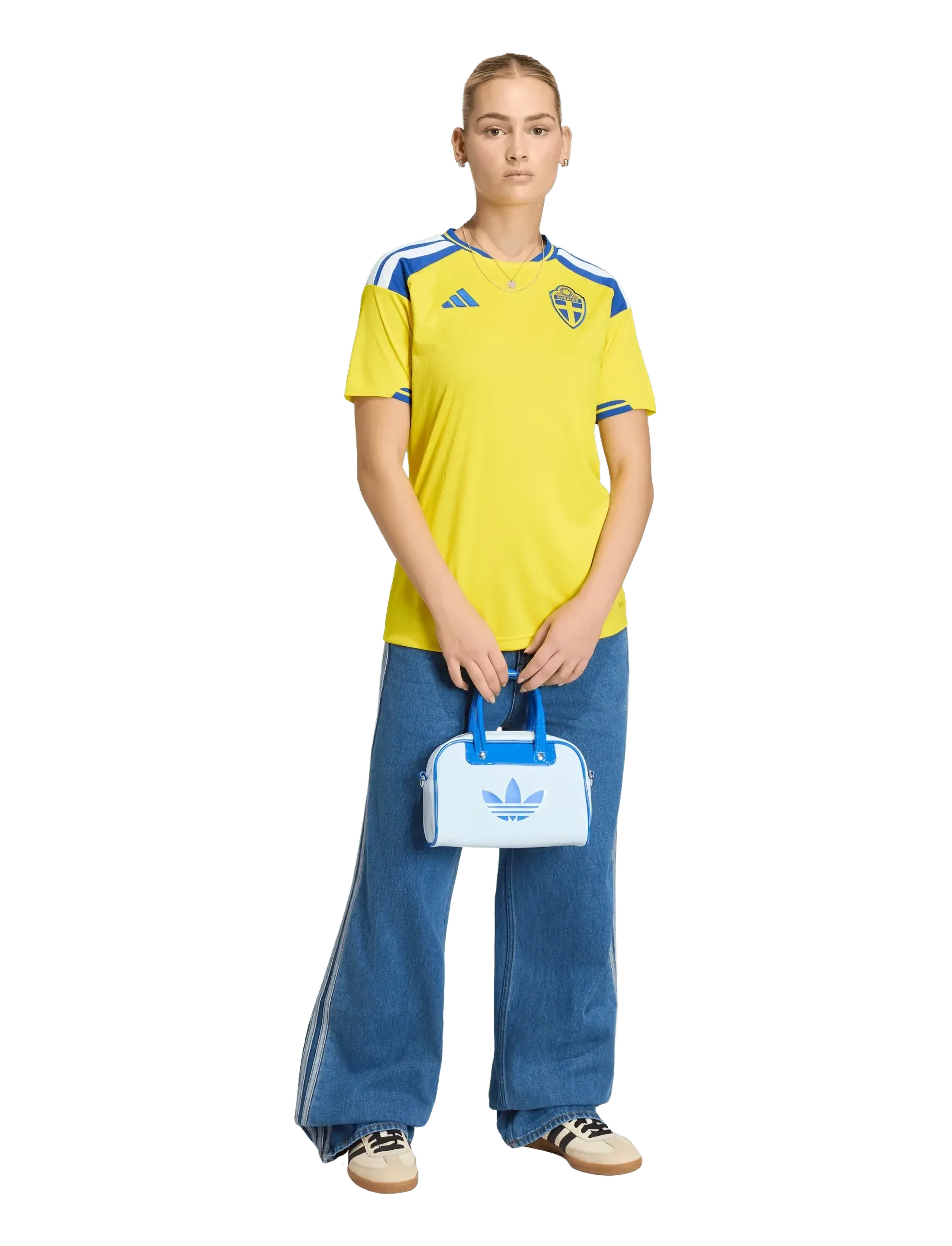 adidas Performance Svff H Jsy W, L, Sports Oberteile & T-shirts, Gelb - Sport Football Shirts, Frauen