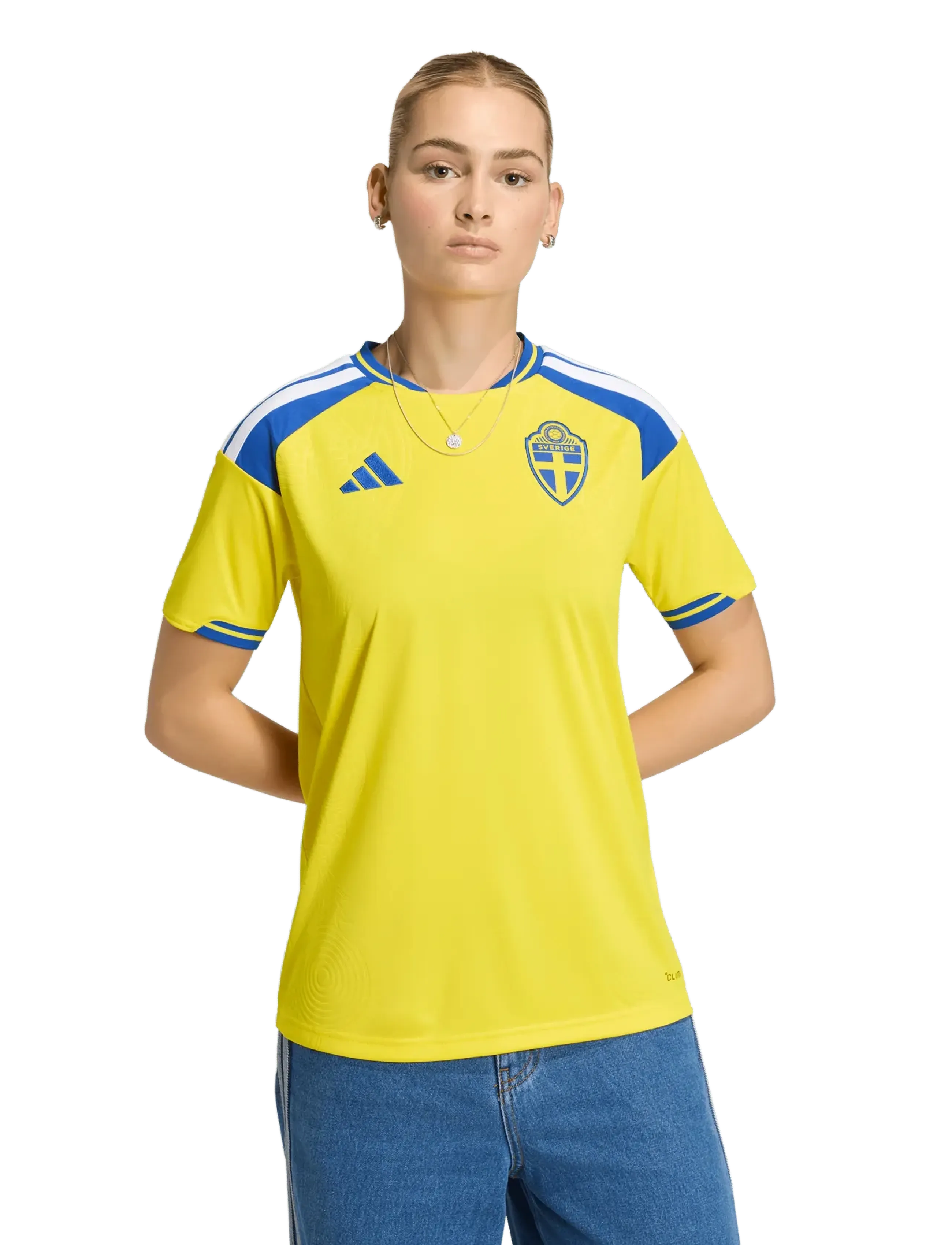 adidas Performance - SVFF H JSY W - football shirts - yellow - 5