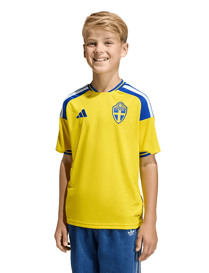 adidas Performance - SVFF H JSY Y - Íþróttatoppar - yellow - 4