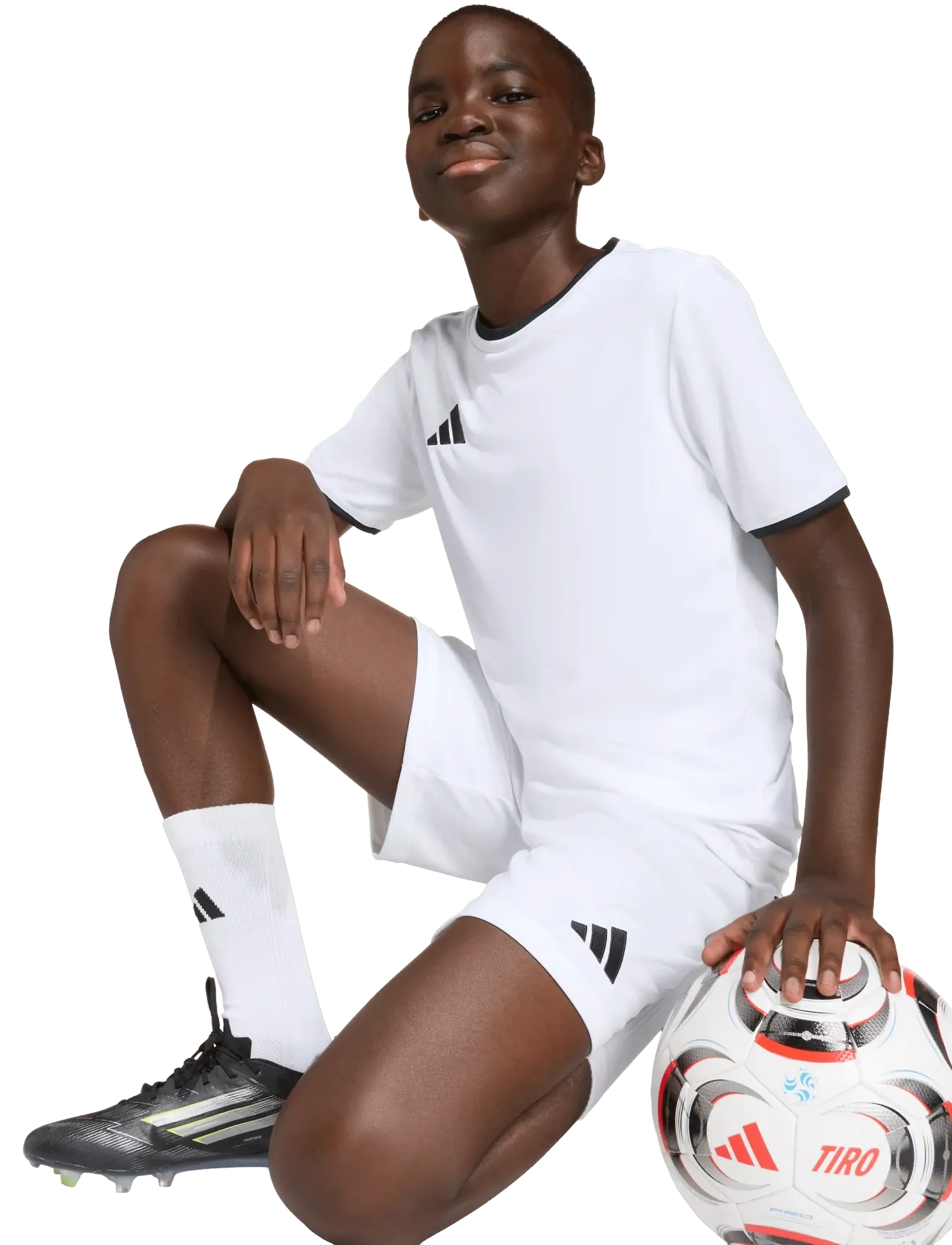 adidas Performance - ENT26 SHO Y - sportshorts - white/black - 5
