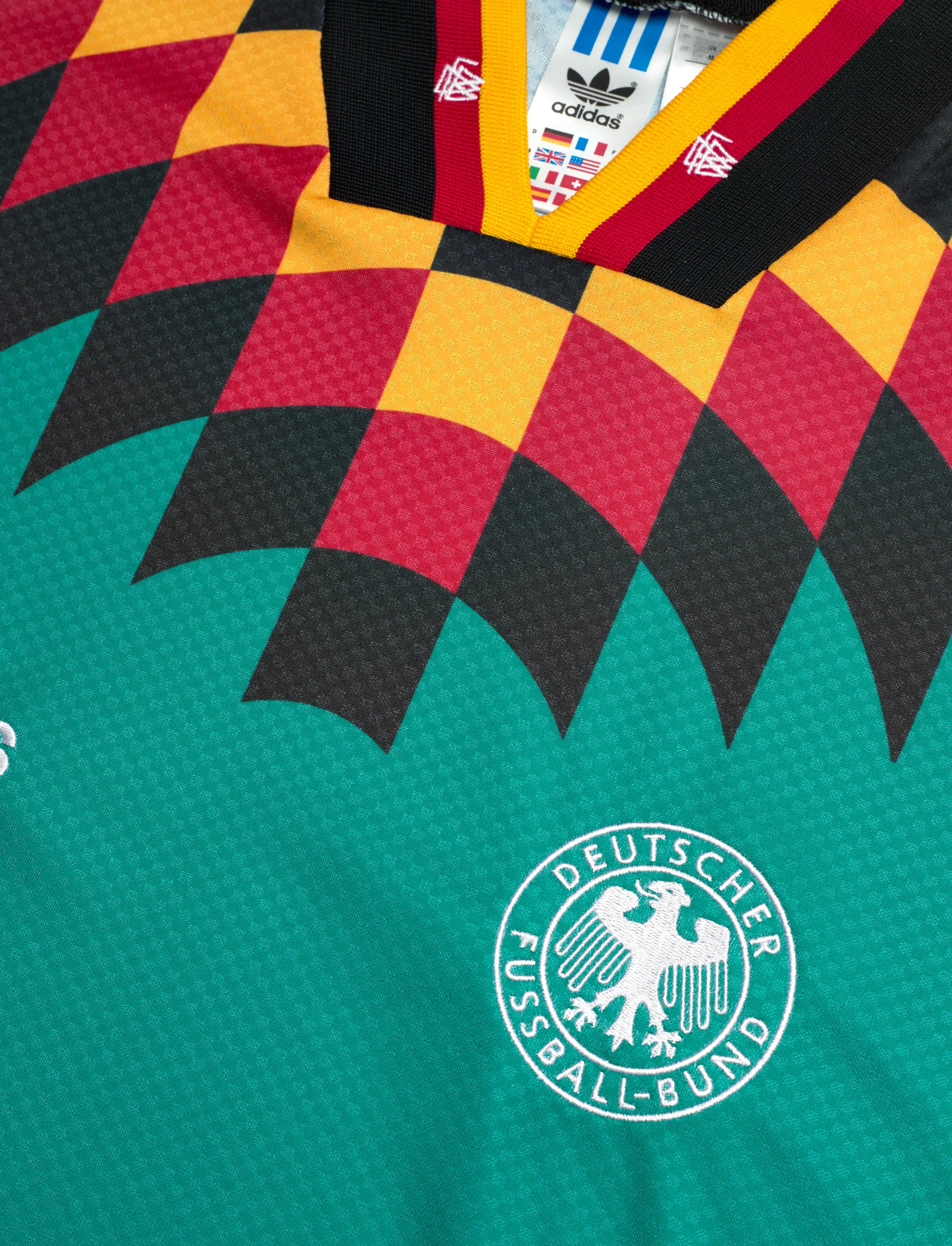 adidas Performance - DFB A JSY 94 - futbola krekli - powgrn - 2