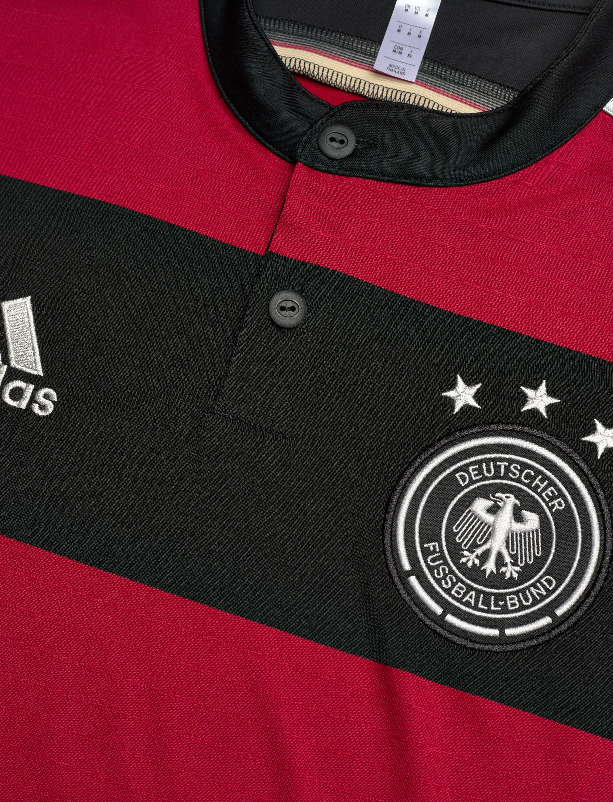 adidas Performance - DFB A JSY 14 - fotbollströjor - black/vicred - 4