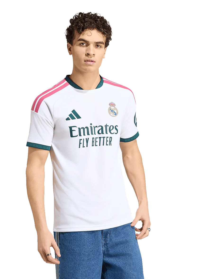 adidas Performance - REAL H JSY - fußballoberteile - white - 3