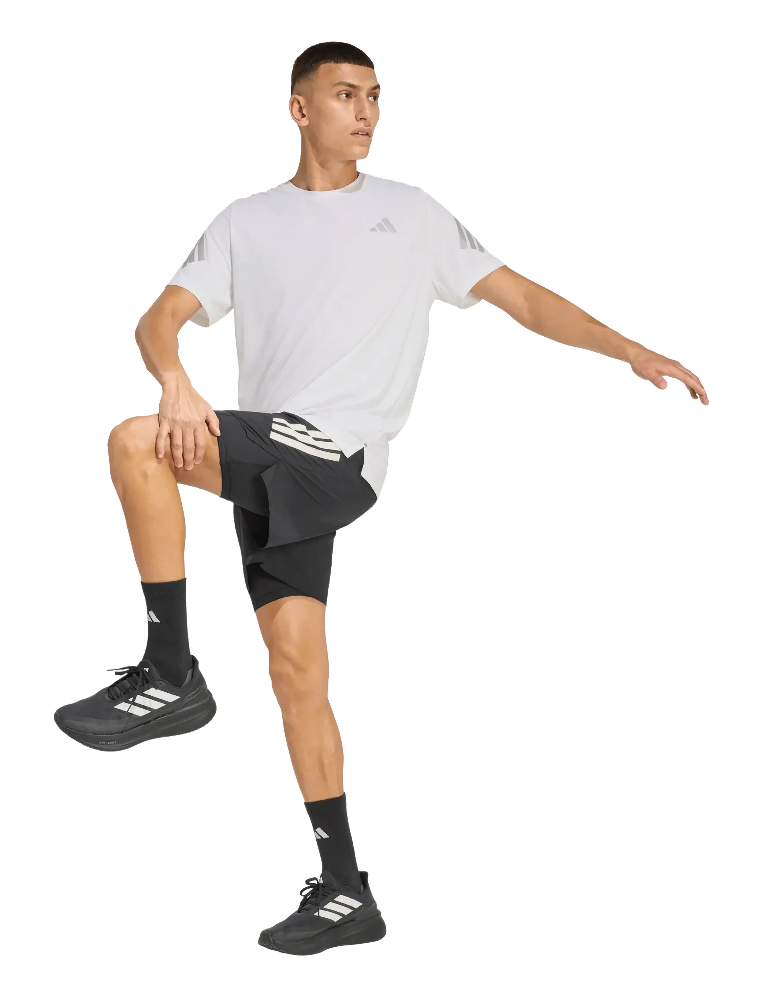 adidas Performance - ADI365/// T M - t-shirts - white - 3