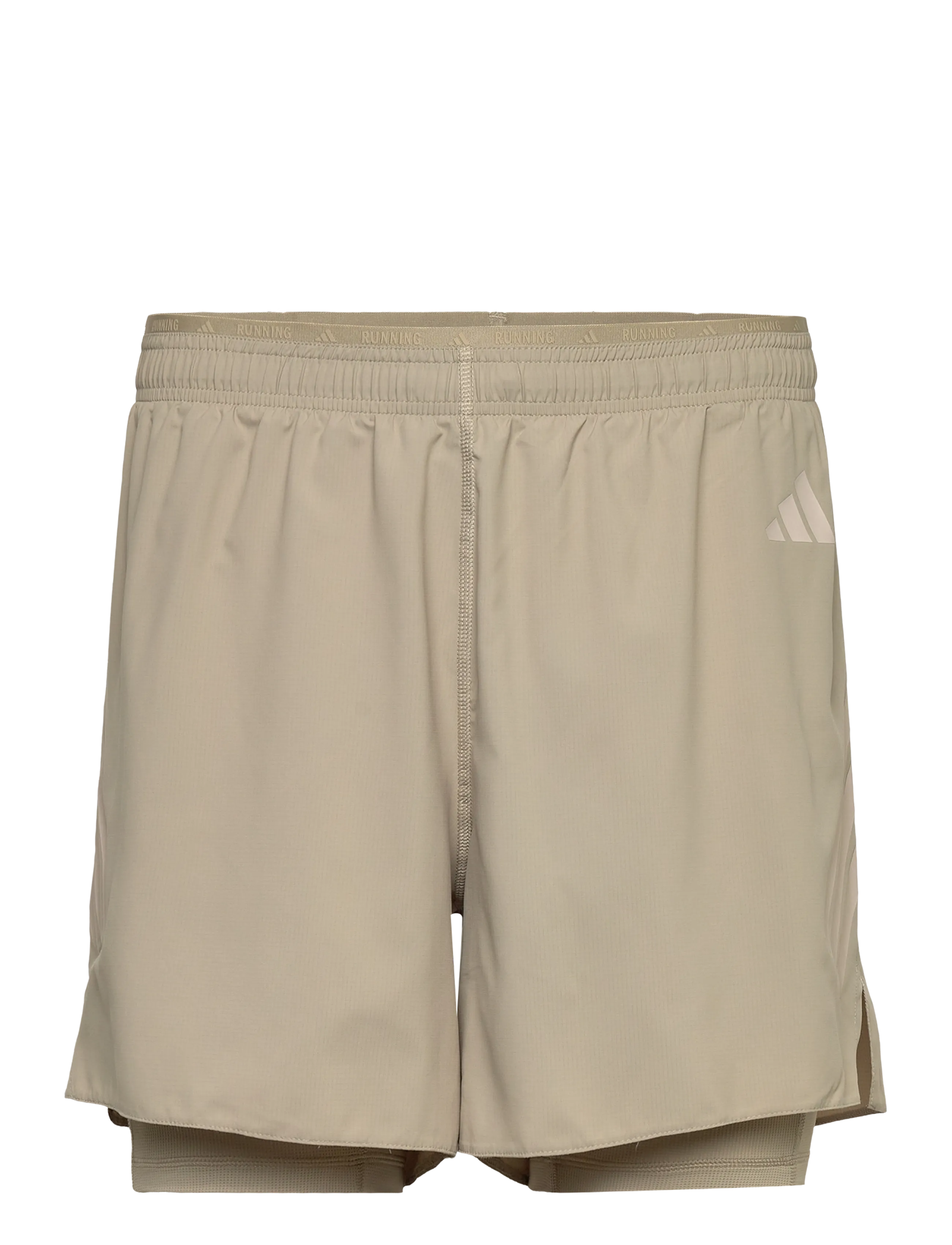 adidas Performance Adi365/// 2I1 M, Mænd, 2-i-1 Løbeshorts, Beige, Str: XXXL