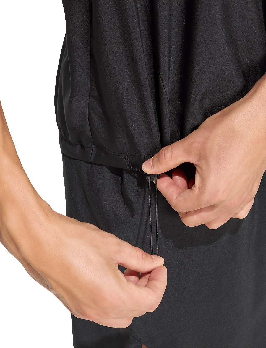adidas Performance - Run Ess Vest M - vestid - black - 3