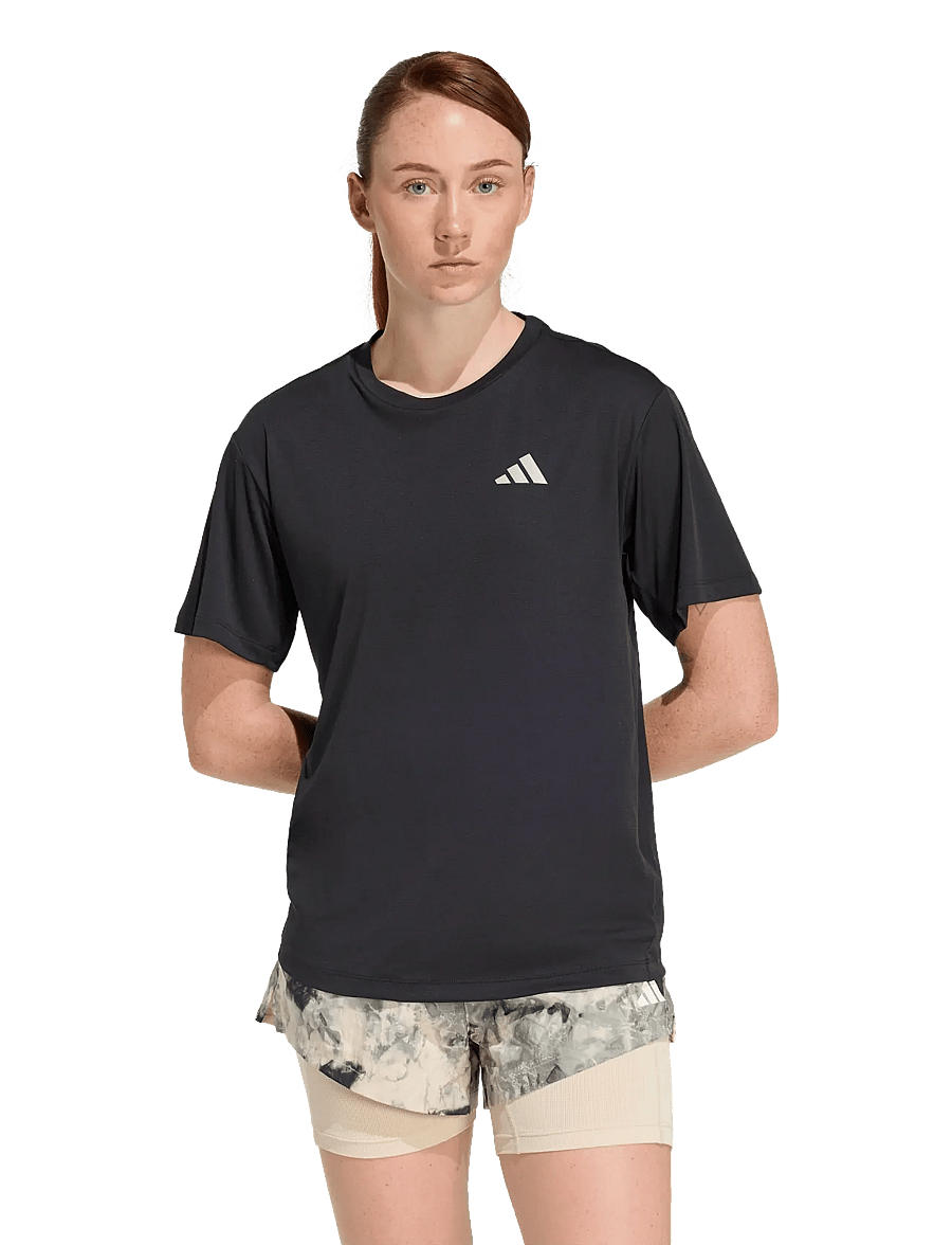 adidas Performance - Run Ess Tee W - t-särgid - black - 2