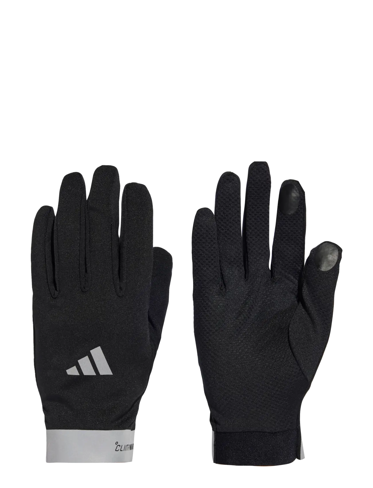 adidas Performance Run Glove, XL, Black, Sport Gloves > Sport Finger Gloves, Dame