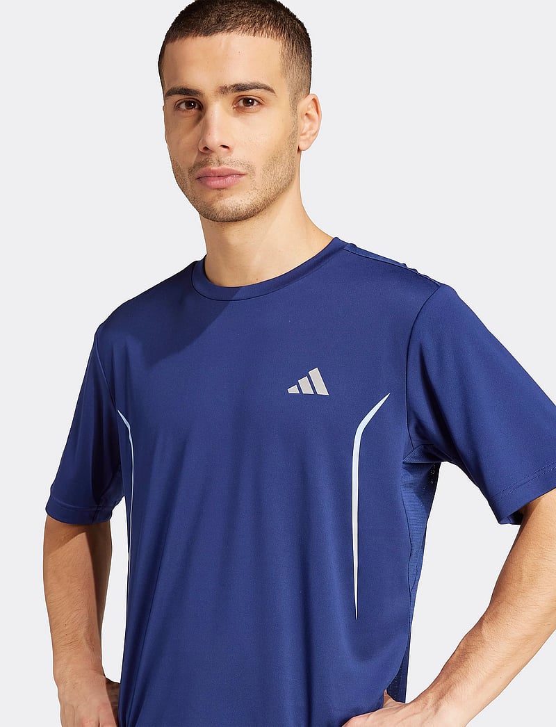 adidas Performance - TECH APP GF TEE - t-shirts - dkblue - 2