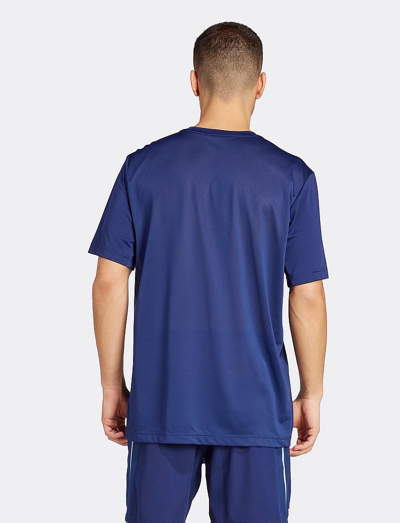 adidas Performance - TECH APP GF TEE - t-shirts - dkblue - 4
