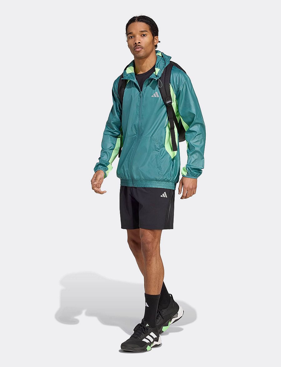 adidas Performance - TECH APP GFXSHO - träningsshorts - black - 5