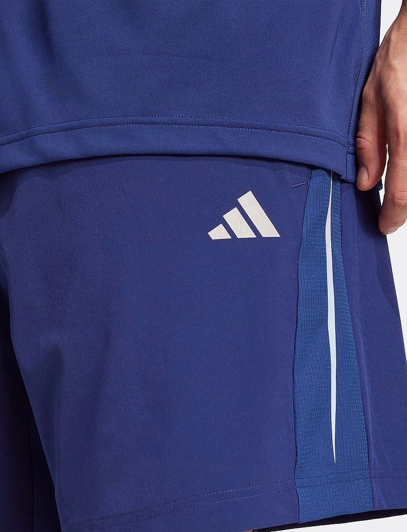 adidas Performance - TECH APP GFXSHO - training shorts - dkblue - 2