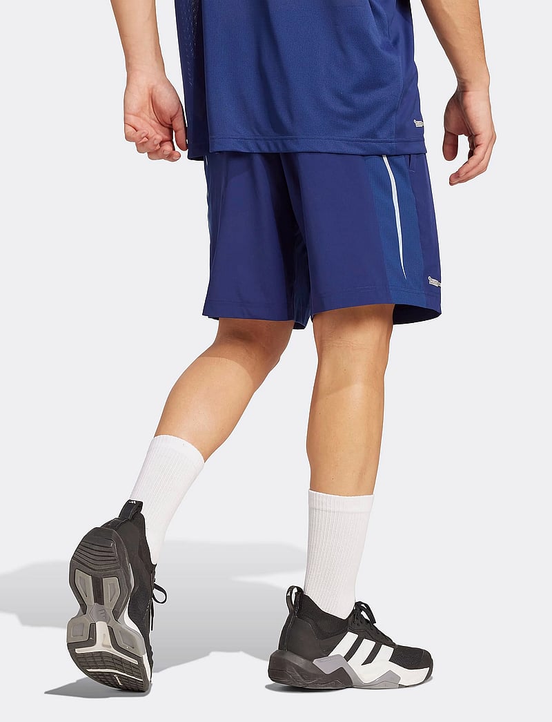 adidas Performance - TECH APP GFXSHO - training shorts - dkblue - 3