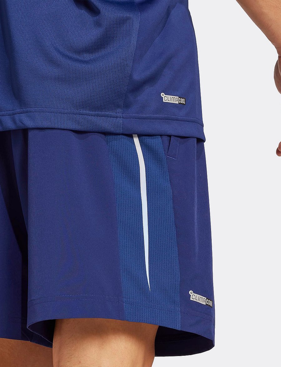 adidas Performance - TECH APP GFXSHO - trainingsshorts - dkblue - 5