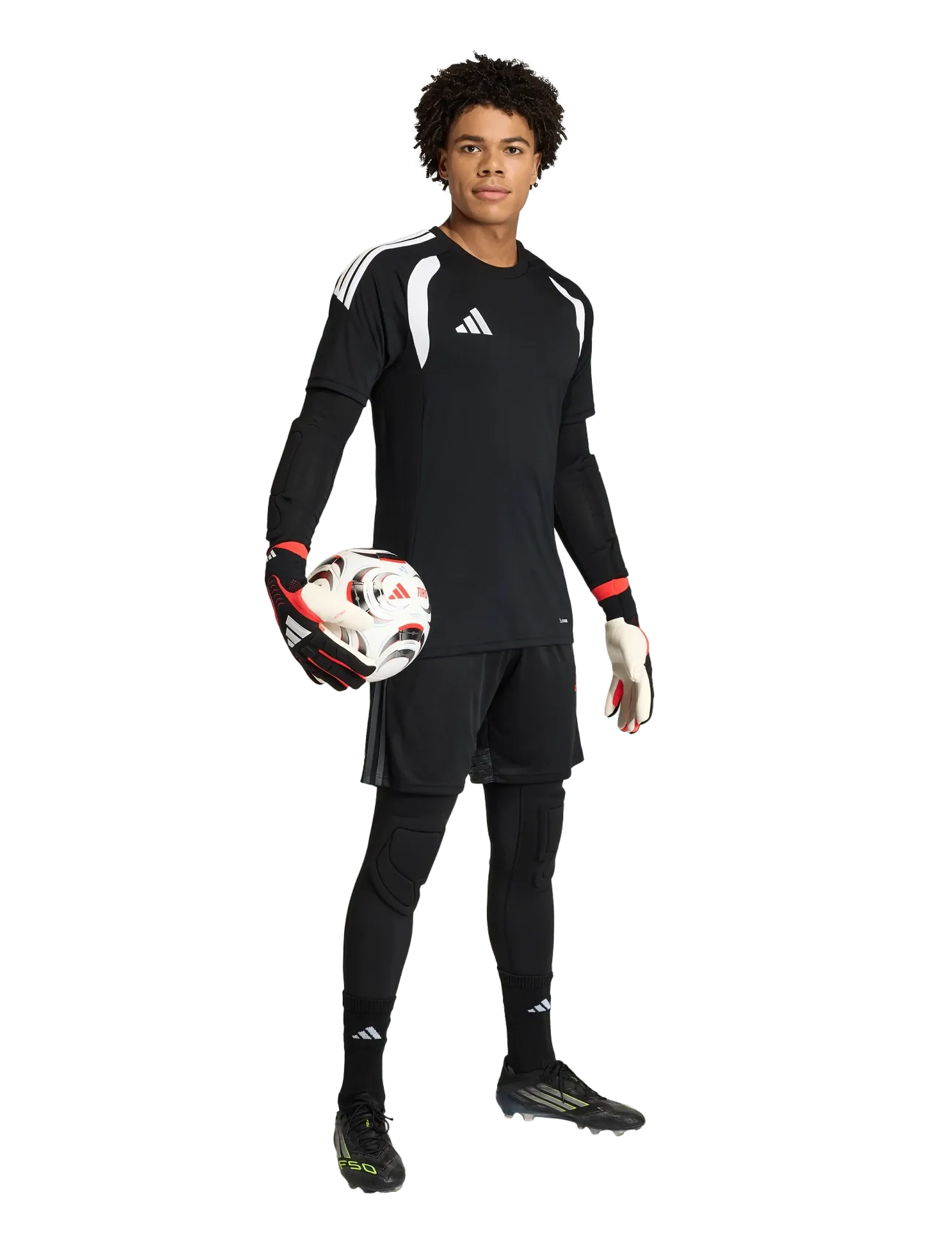adidas Performance Gk Pad Lt M, Sport Tights, Schwarz - Training Männerswear