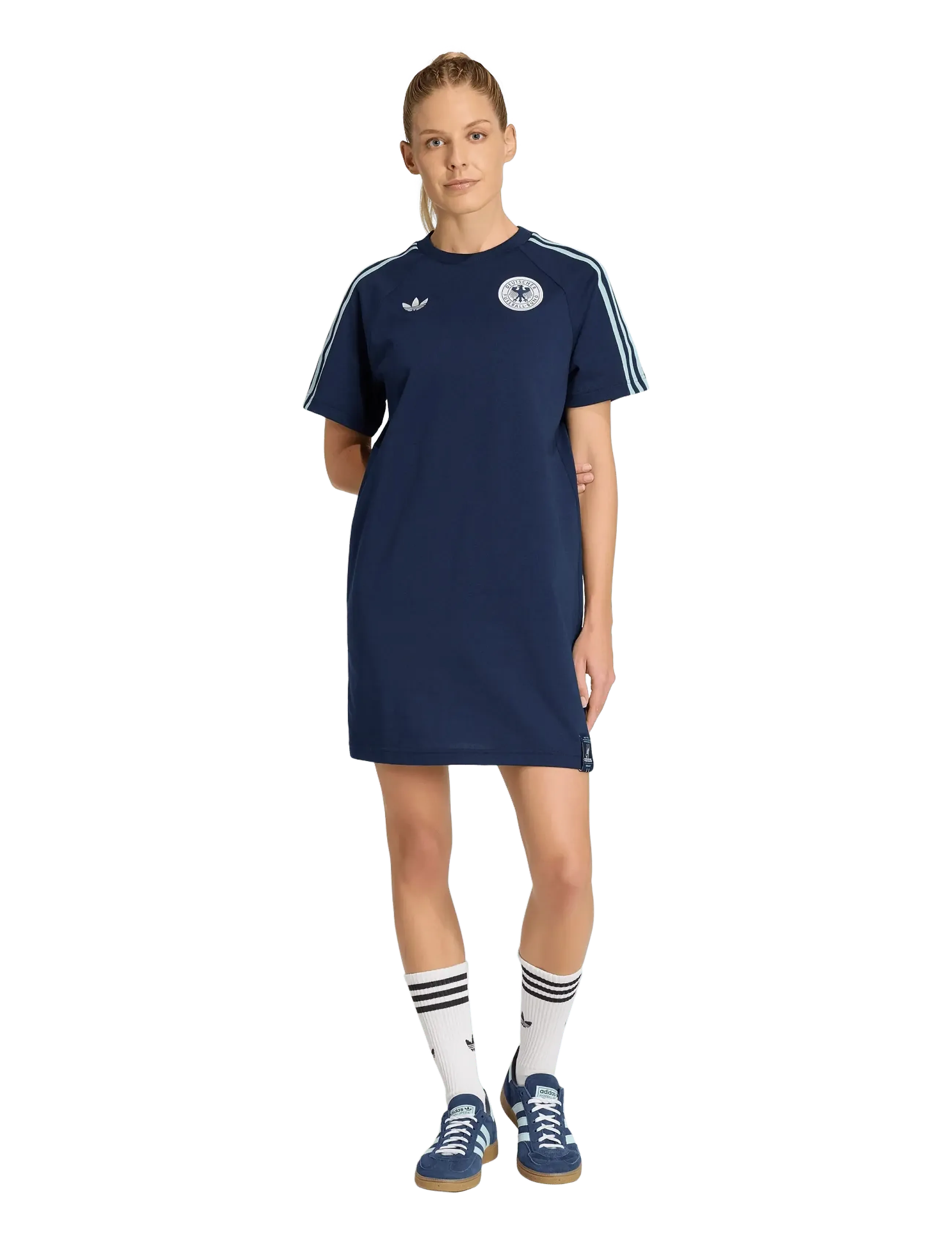 adidas Performance - DFB OG DRESS - t-shirt dresses - conavy - 2